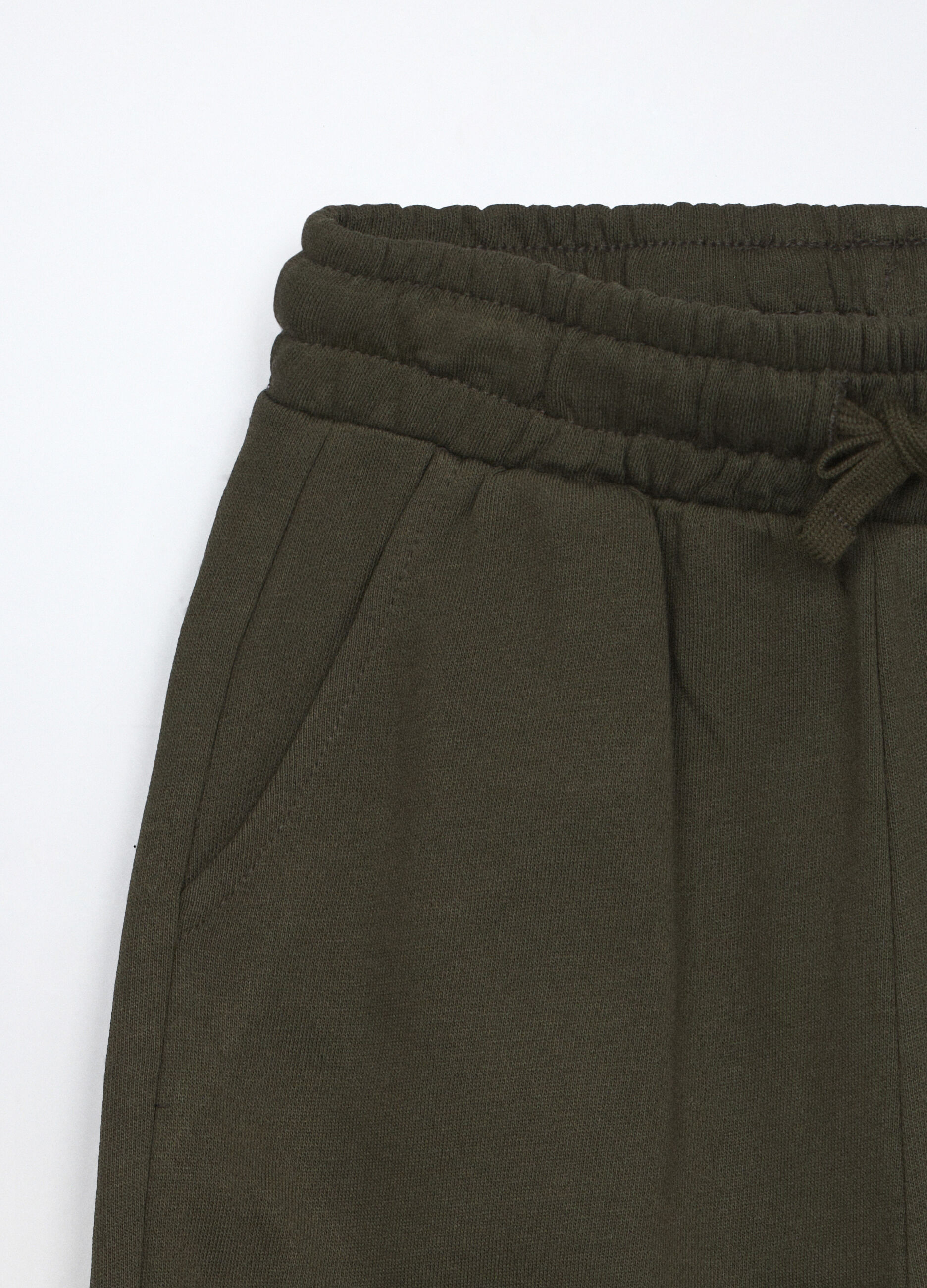 Jogger in french terry di puro cotone ragazza_2