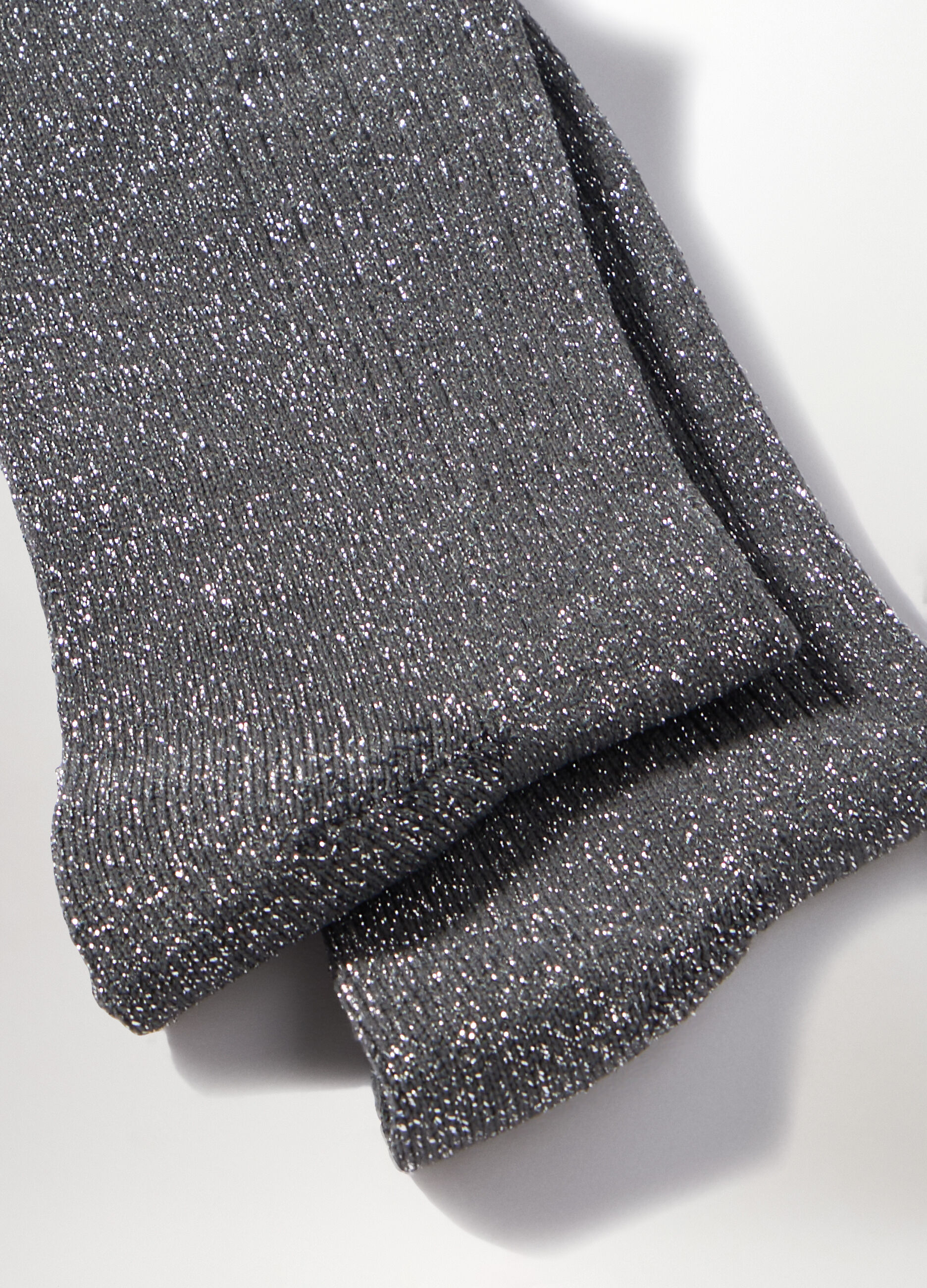 Calze lunghe con filo lurex donna_1