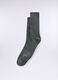 Calze corte in cotone stretch a costine uomo_0