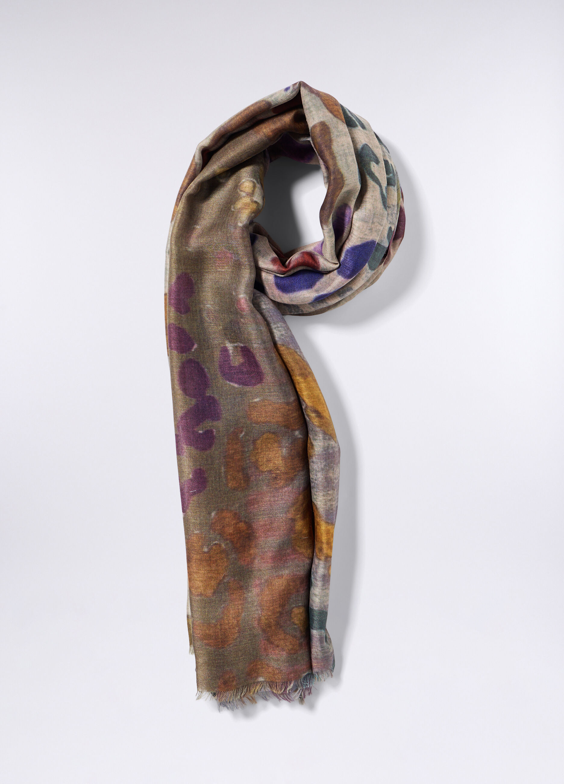 Sciarpa con stampa donna_0