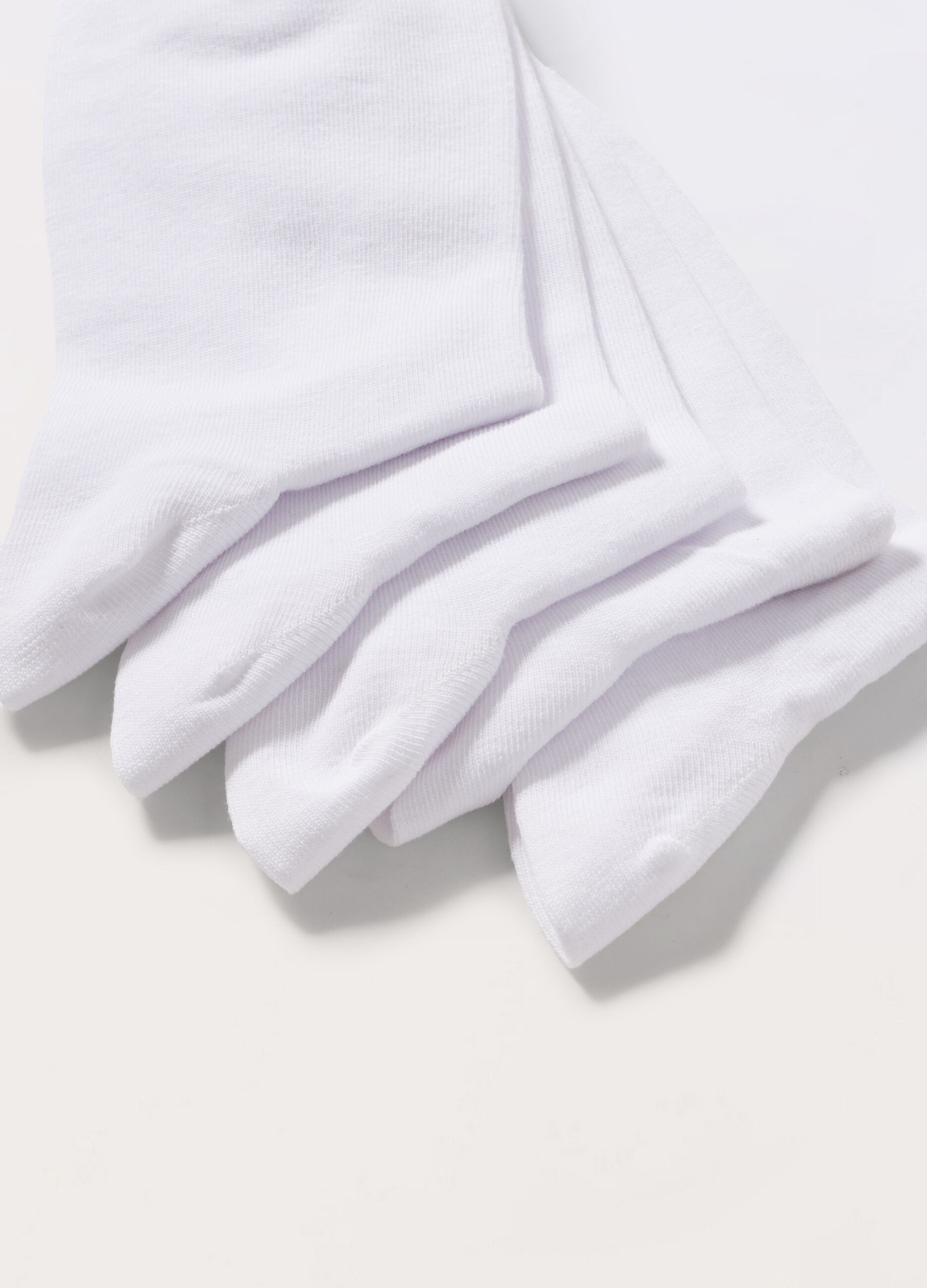 5 pack calzini sneaker in cotone stretch uomo