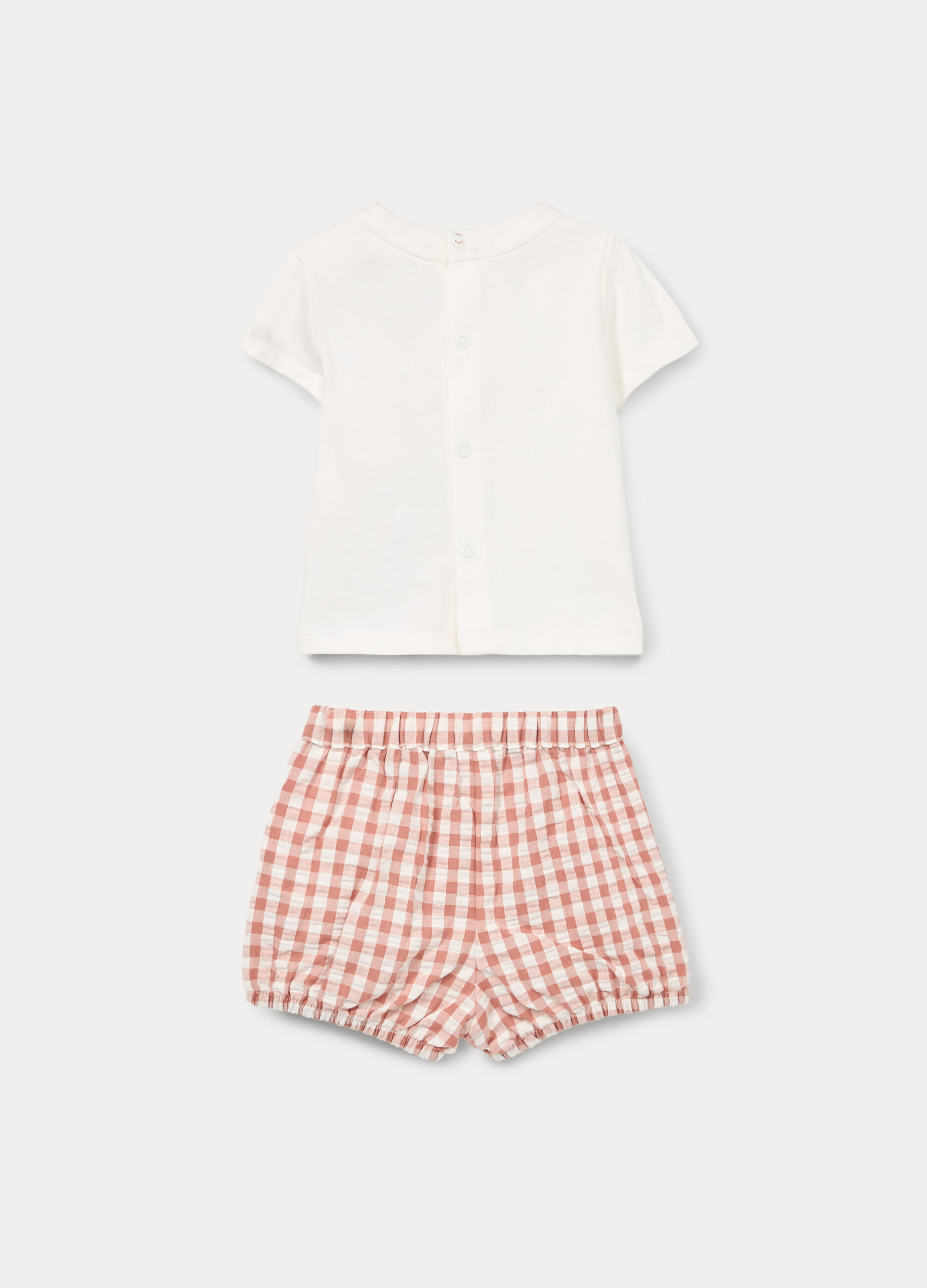 Jogging set in jersey di cotone stretch neonato_1