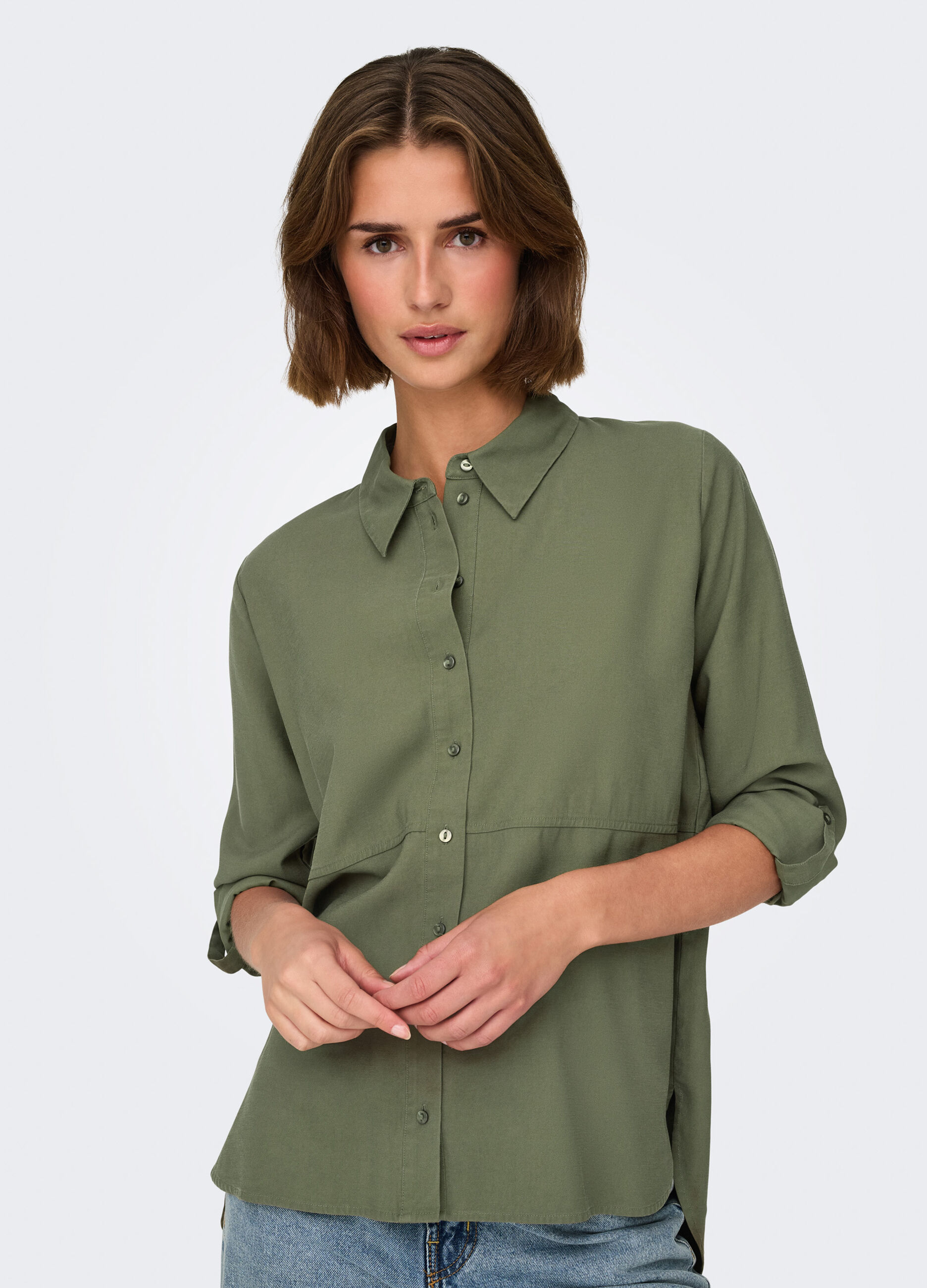 Camicia con risvolto donna_3