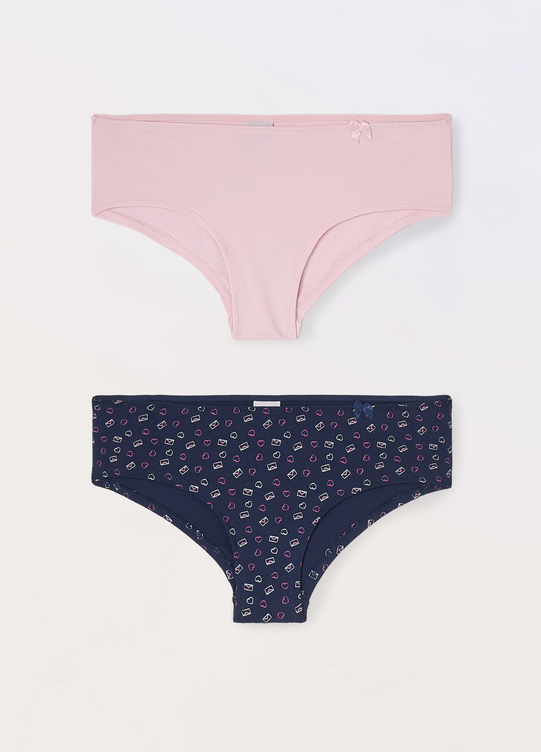 Slip a vita alta in jersey di cotone stretch donna_0