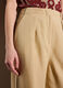 Pantaloni regular fit misto lino donna_3
