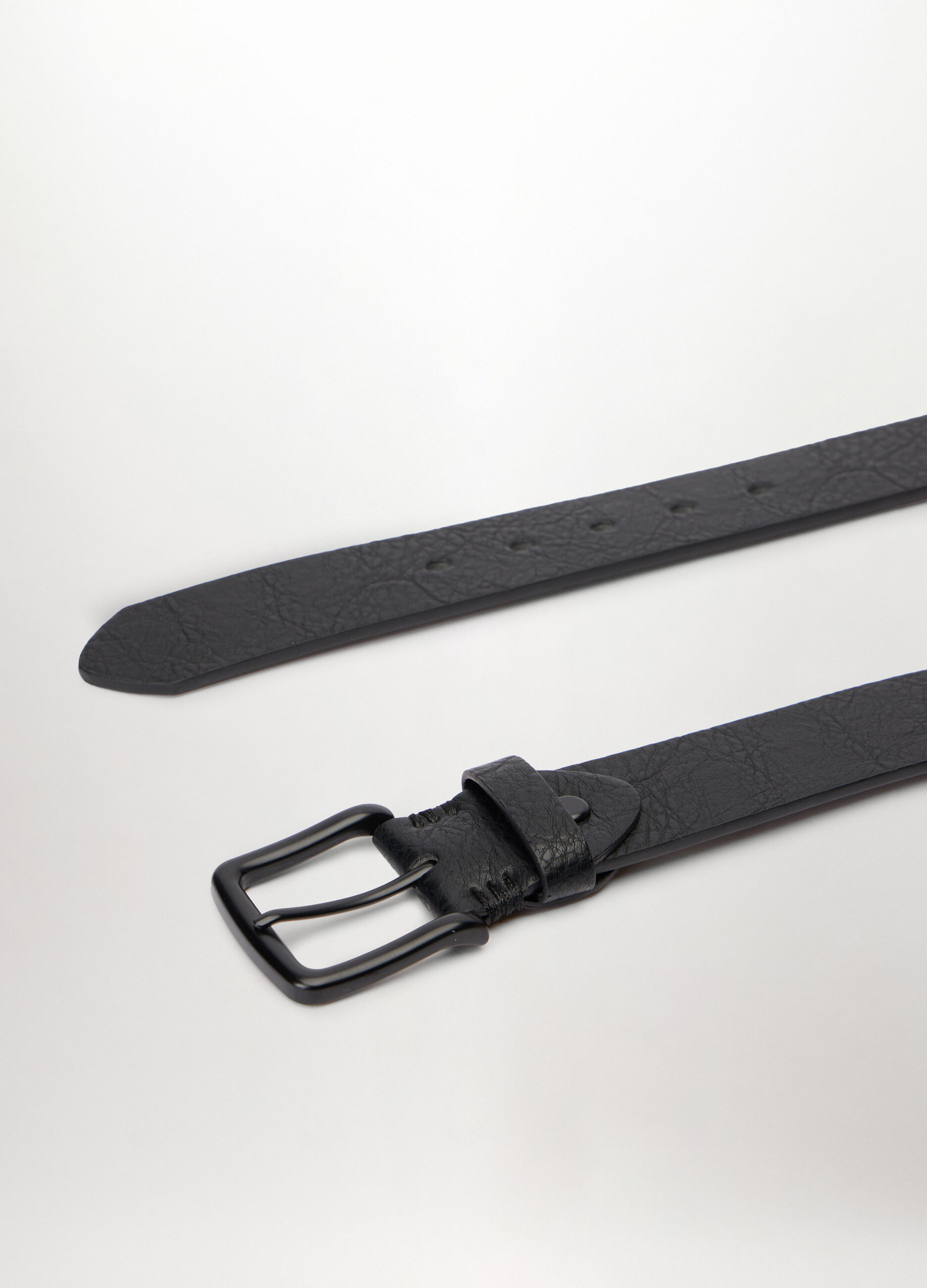 Cintura in ECOpelle con grana uomo_1
