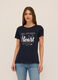 T-shirt in jersey di puro cotone donna_0