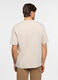T-shirt girocollo oversize in cotone uomo_1