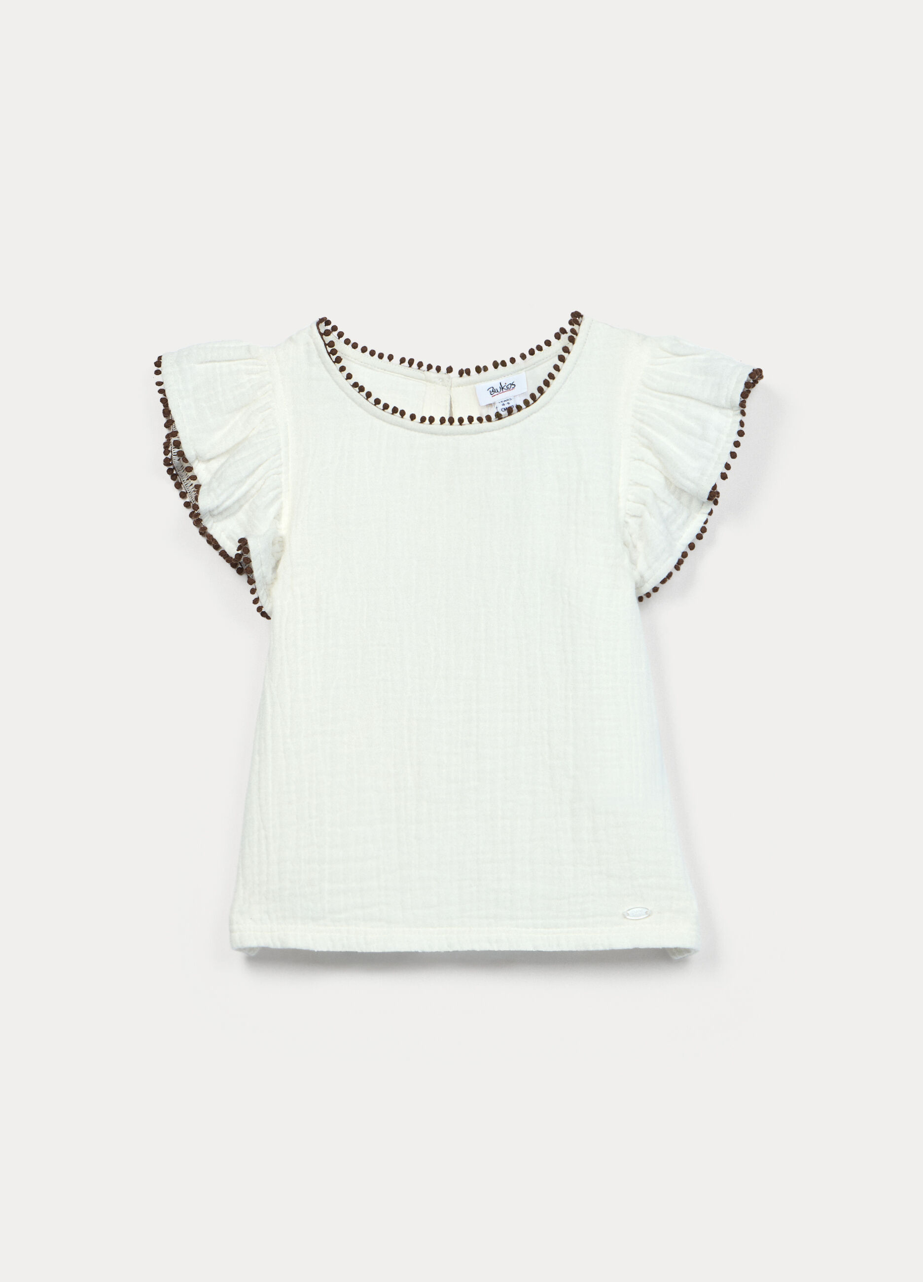 Blusa in puro cotone bambina_0