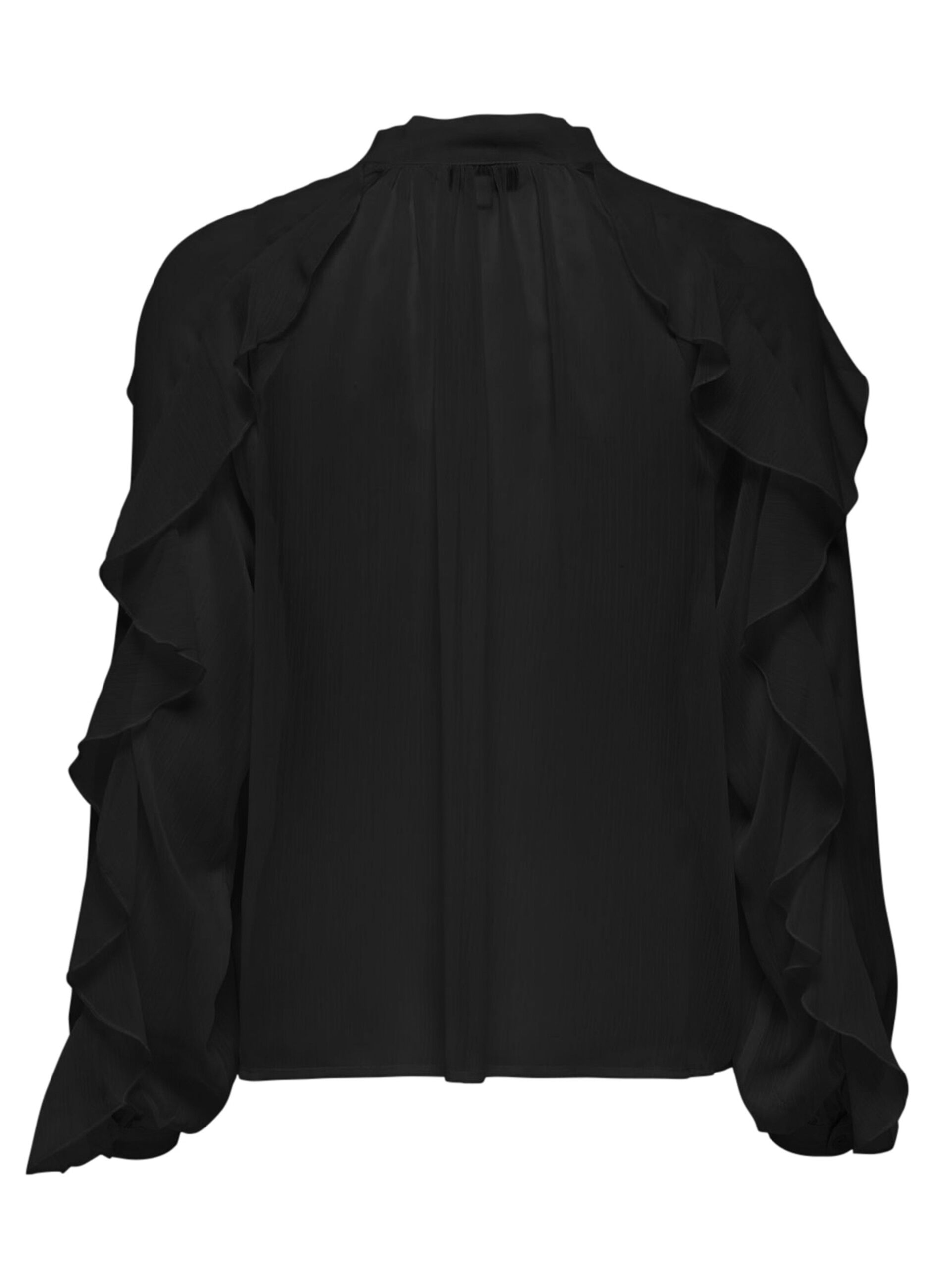 Camicia con rouches donna_1