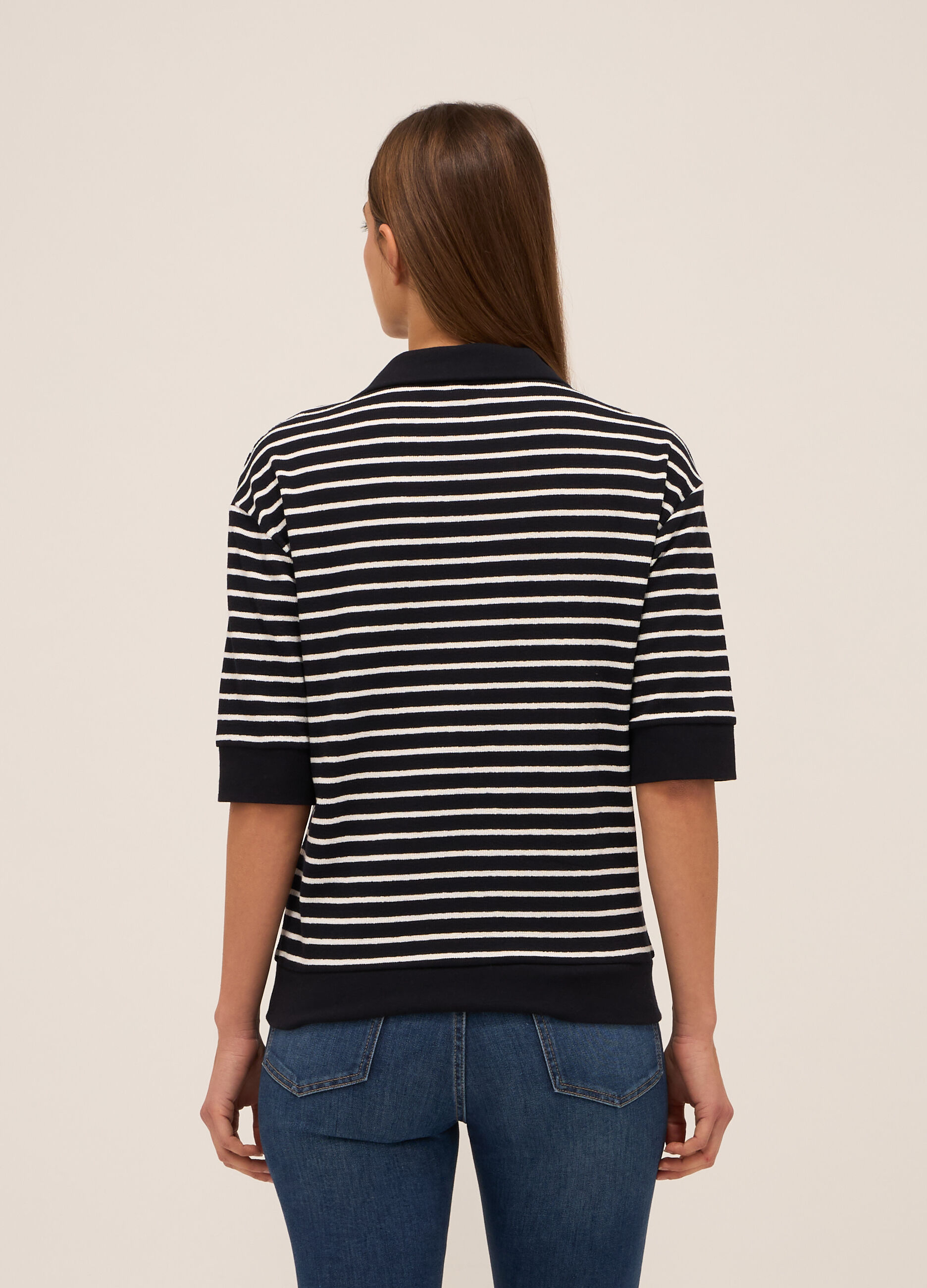 T-shirt misto cotone donna_1