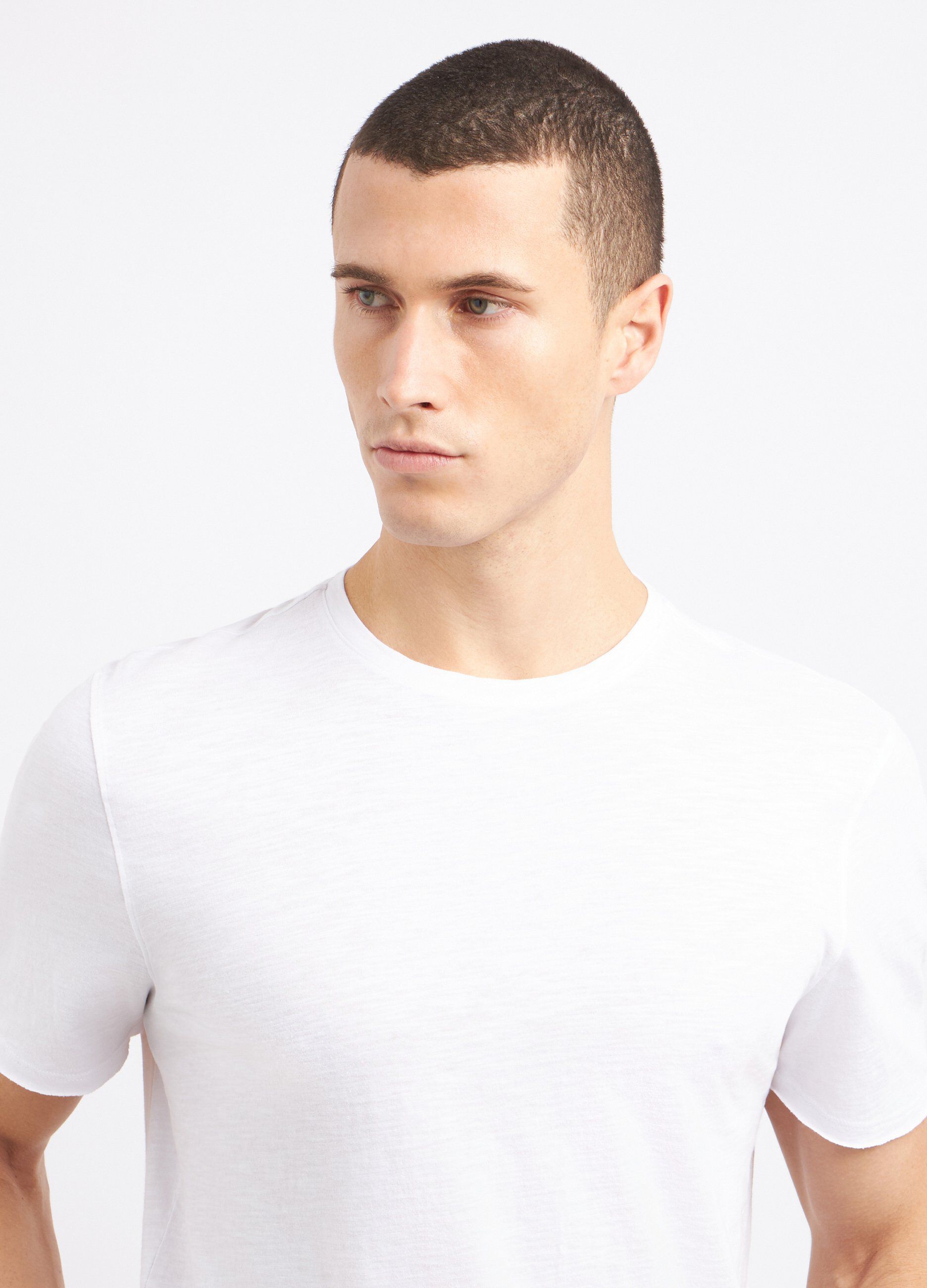 T-shirt in puro cotone slub uomo_2