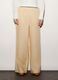 Pantaloni wide leg in puro lino donna_1