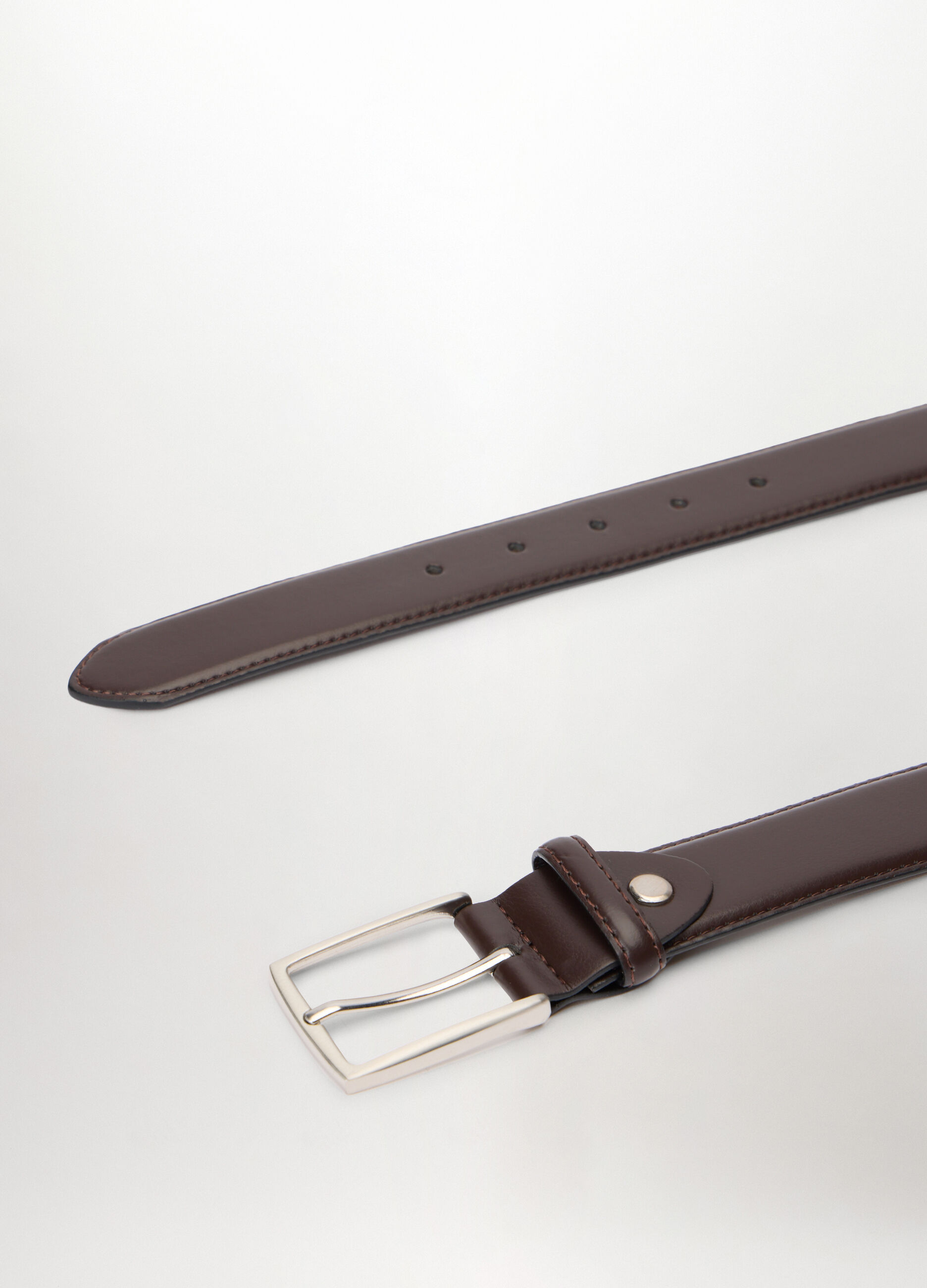 Cintura in ECOpelle con fibbia in metallo uomo_1