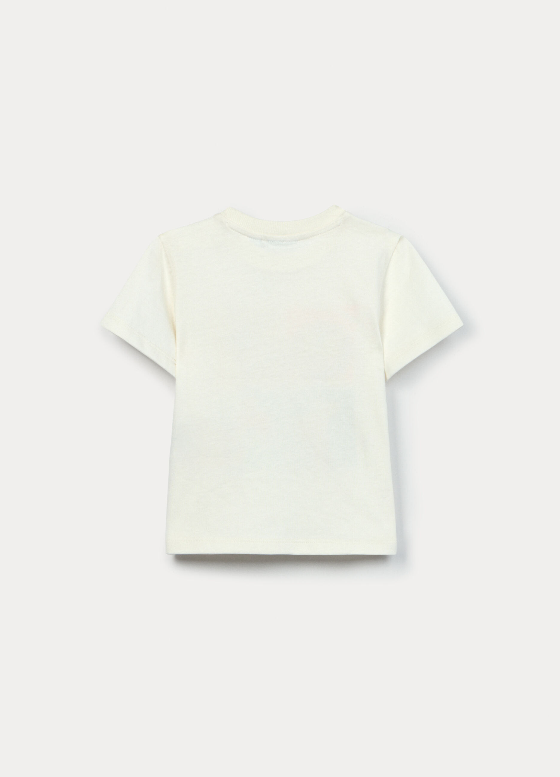 T-shirt in jersey di puro cotone bimbo_1