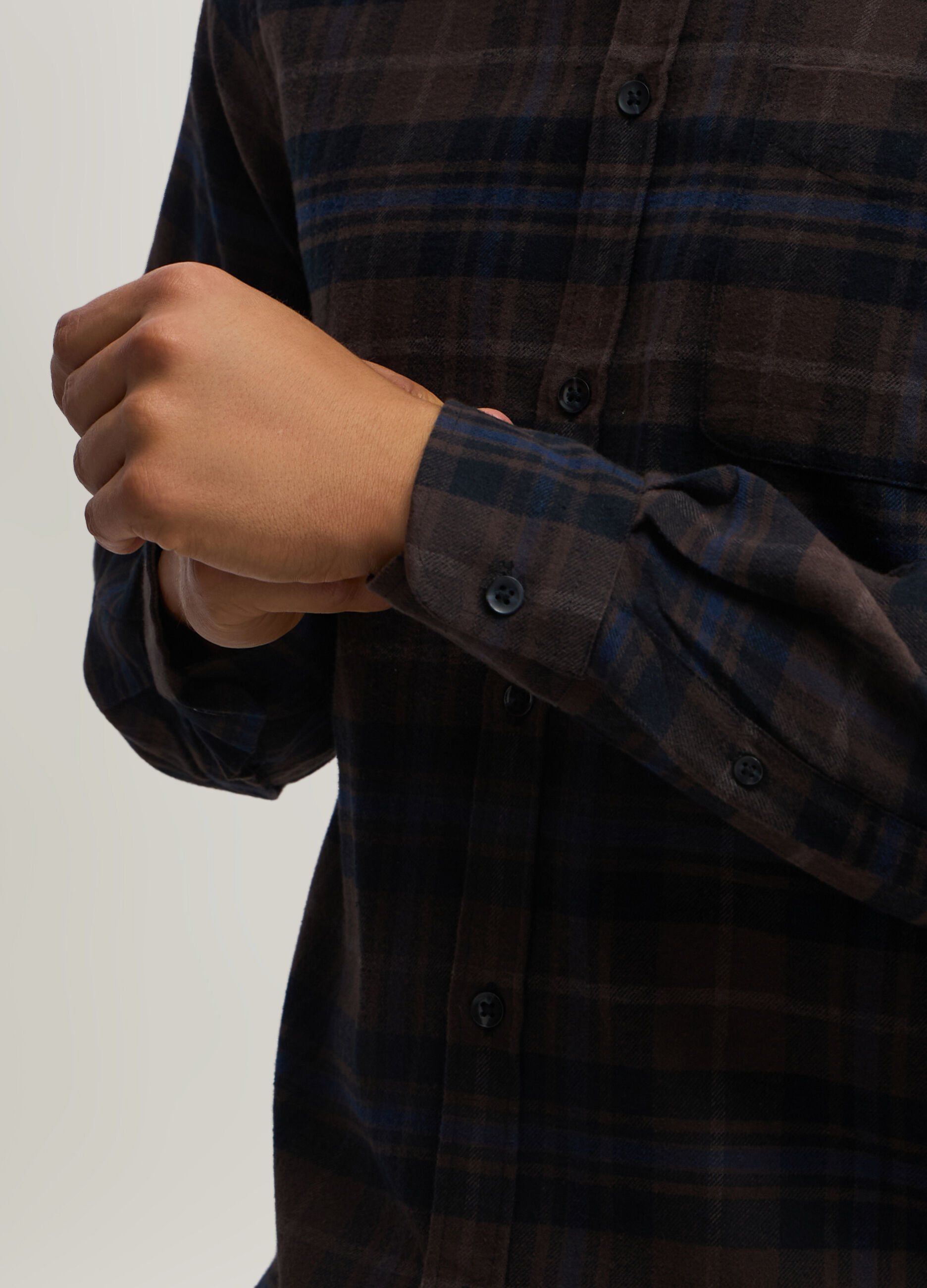 Camicia tartan in flanella uomo_2