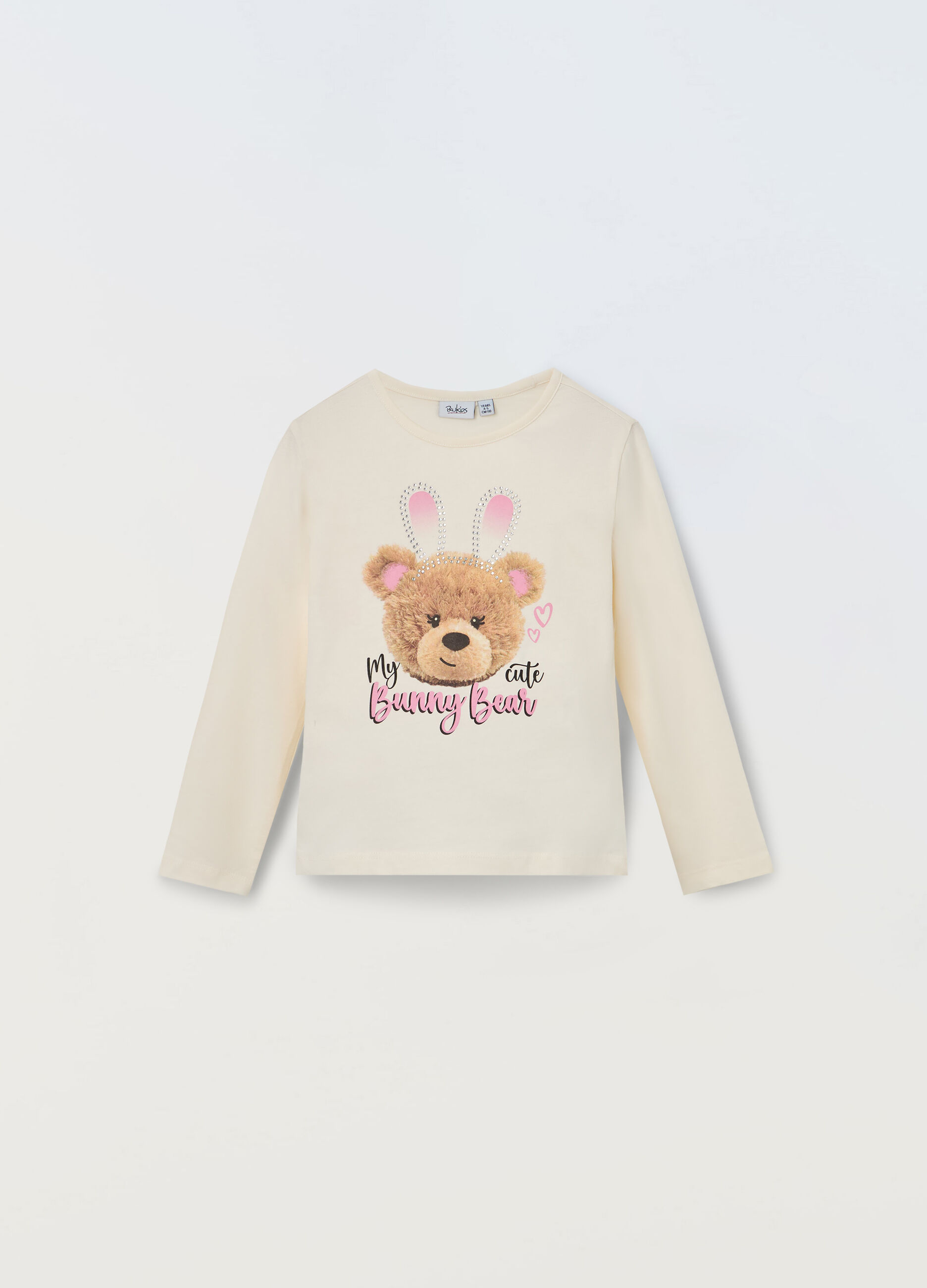 T-shirt in puro cotone bambina_0