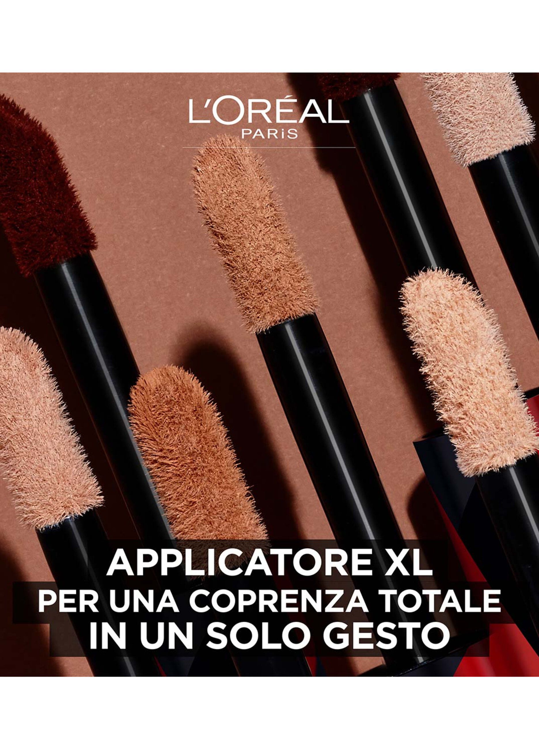 L'Oréal Paris Infaillible 24h More Than Concealer, Correttore liquido a lunga tenuta, 328.5 Crème Brulée.