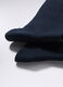 Calze corte in cotone stretch a coste uomo_1