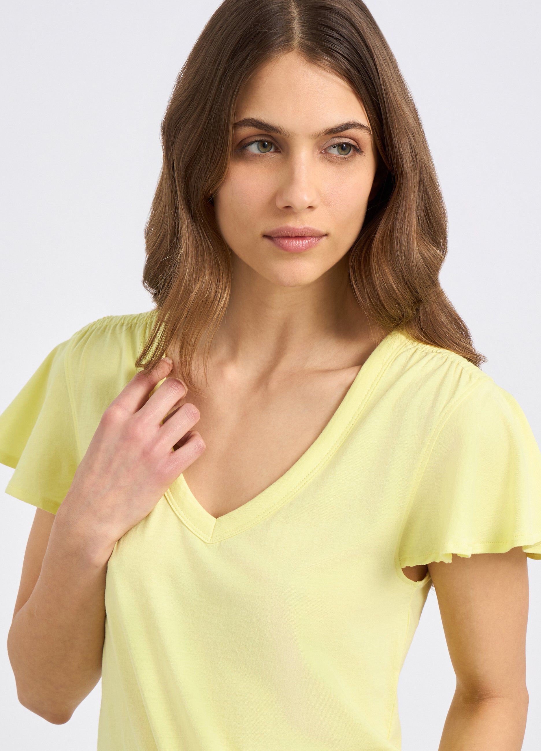 T-shirt in puro cotone donna_2