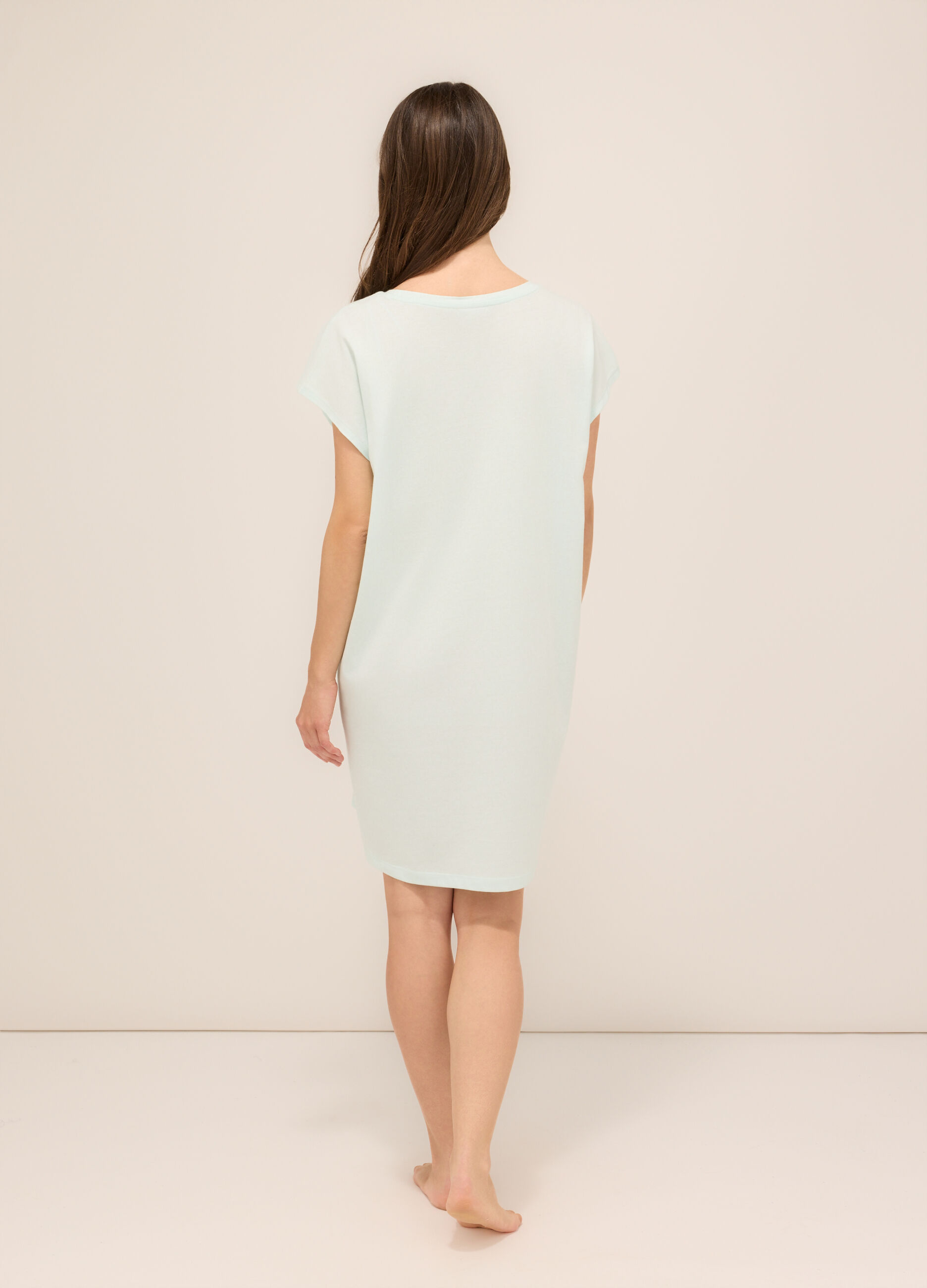 Maxi t-shirt da spiaggia donna_1