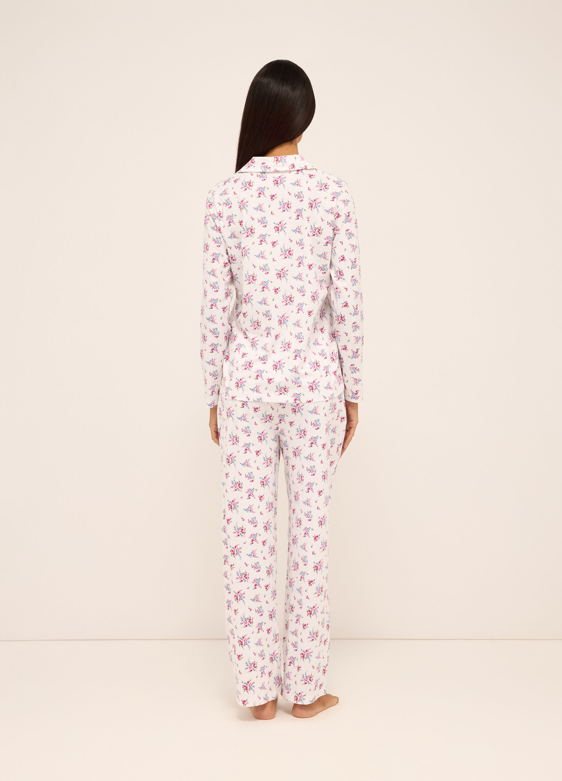 Set pigiama in puro cotone donna_1