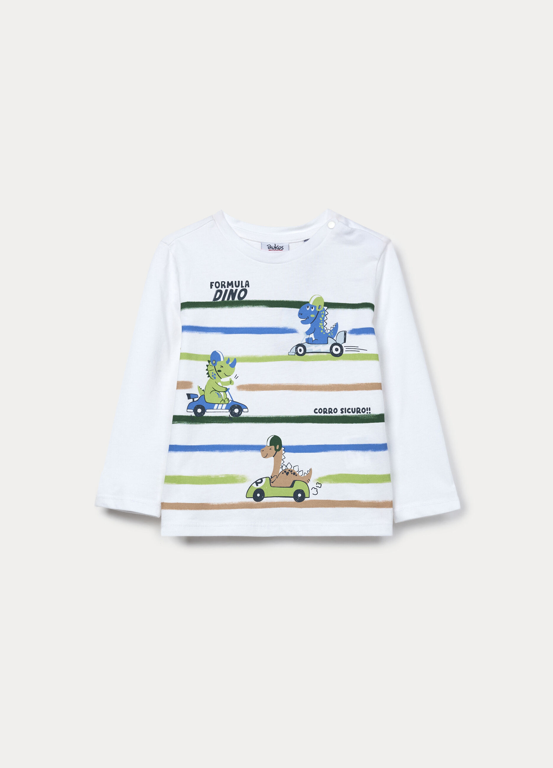 T-shirt in jersey di puro cotone bimbo_0