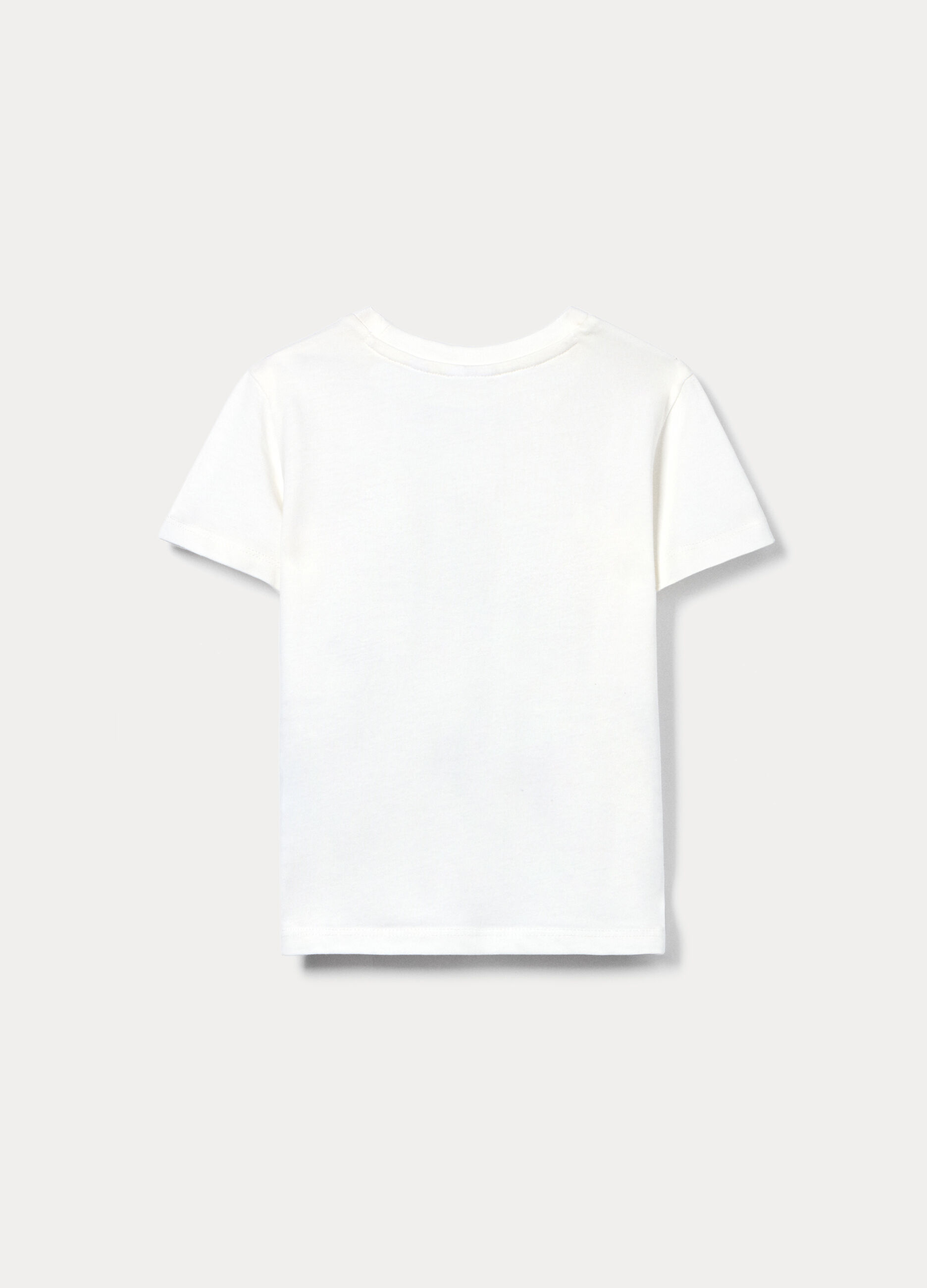 T-shirt in jersey di puro cotone bimbo_1