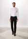 Pantalone regular in twill stretch uomo_0