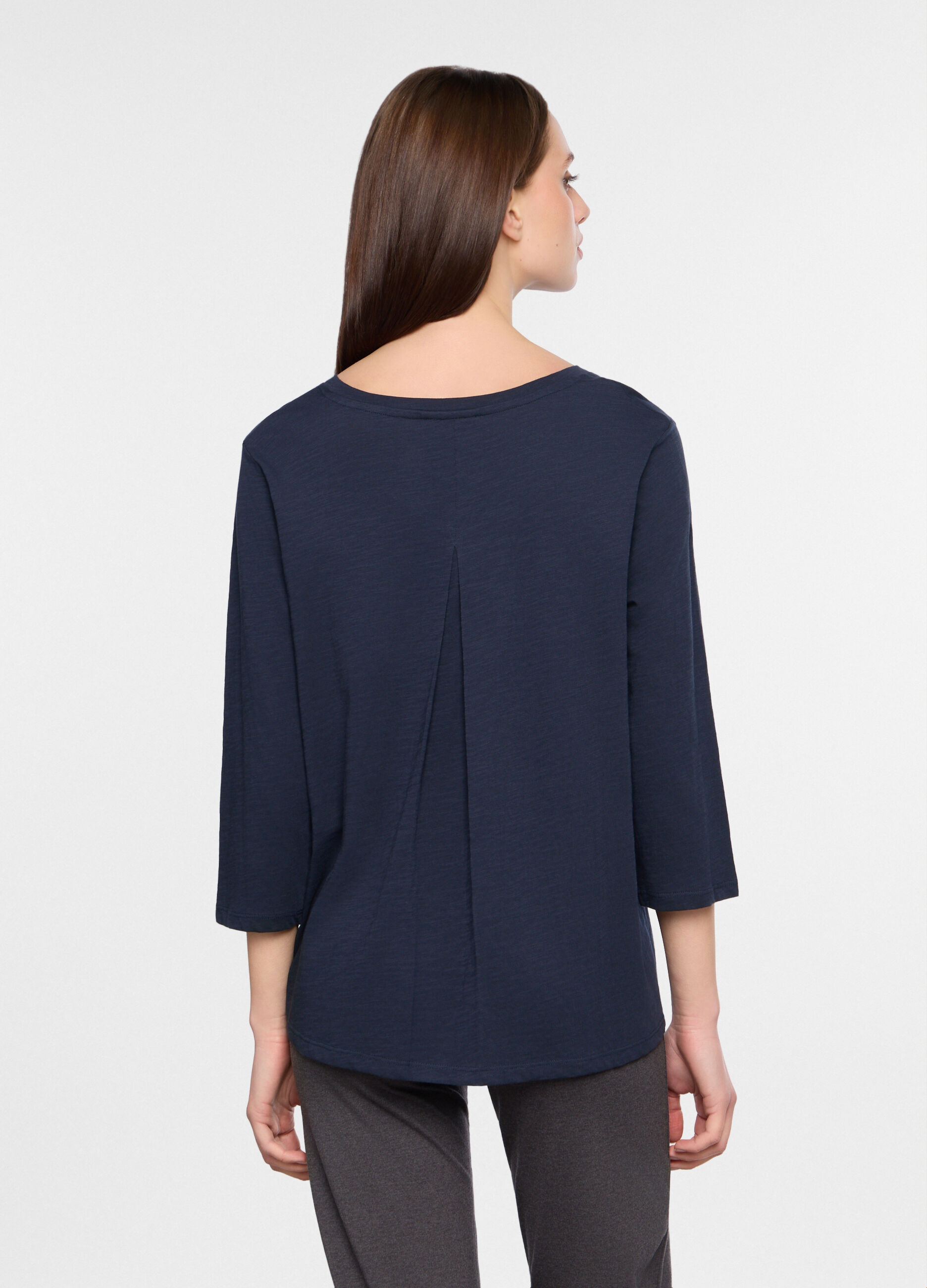 T-shirt girocollo donna_1