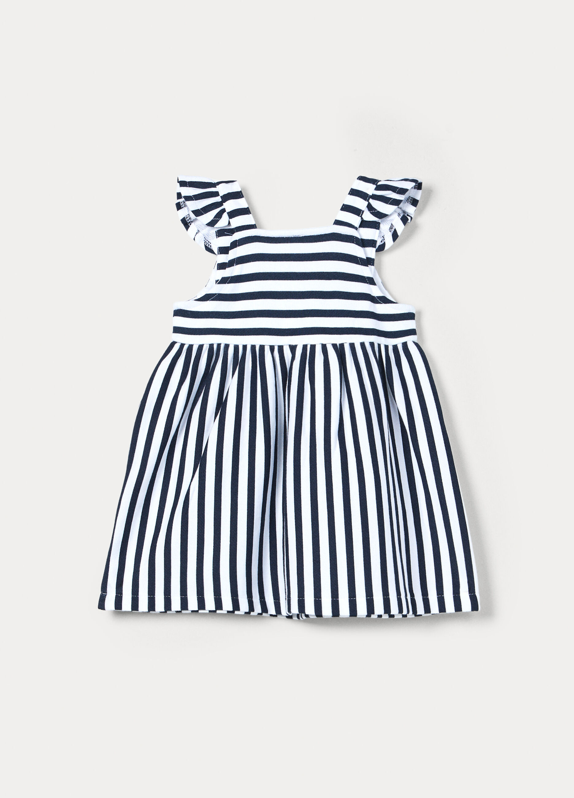 Vestito in french terry di puro cotone bimba_1