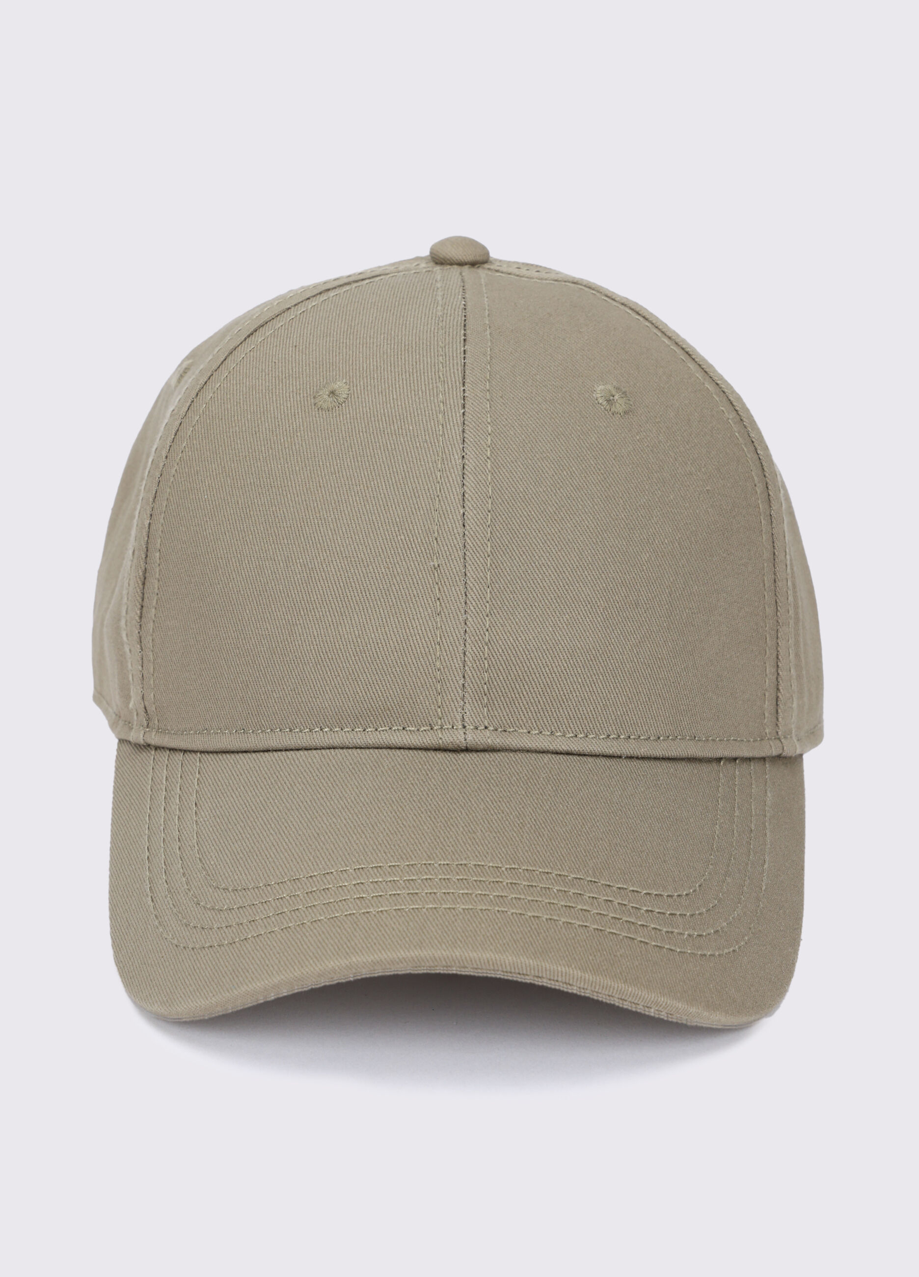 Cappello baseball in twill di cotone uomo_0