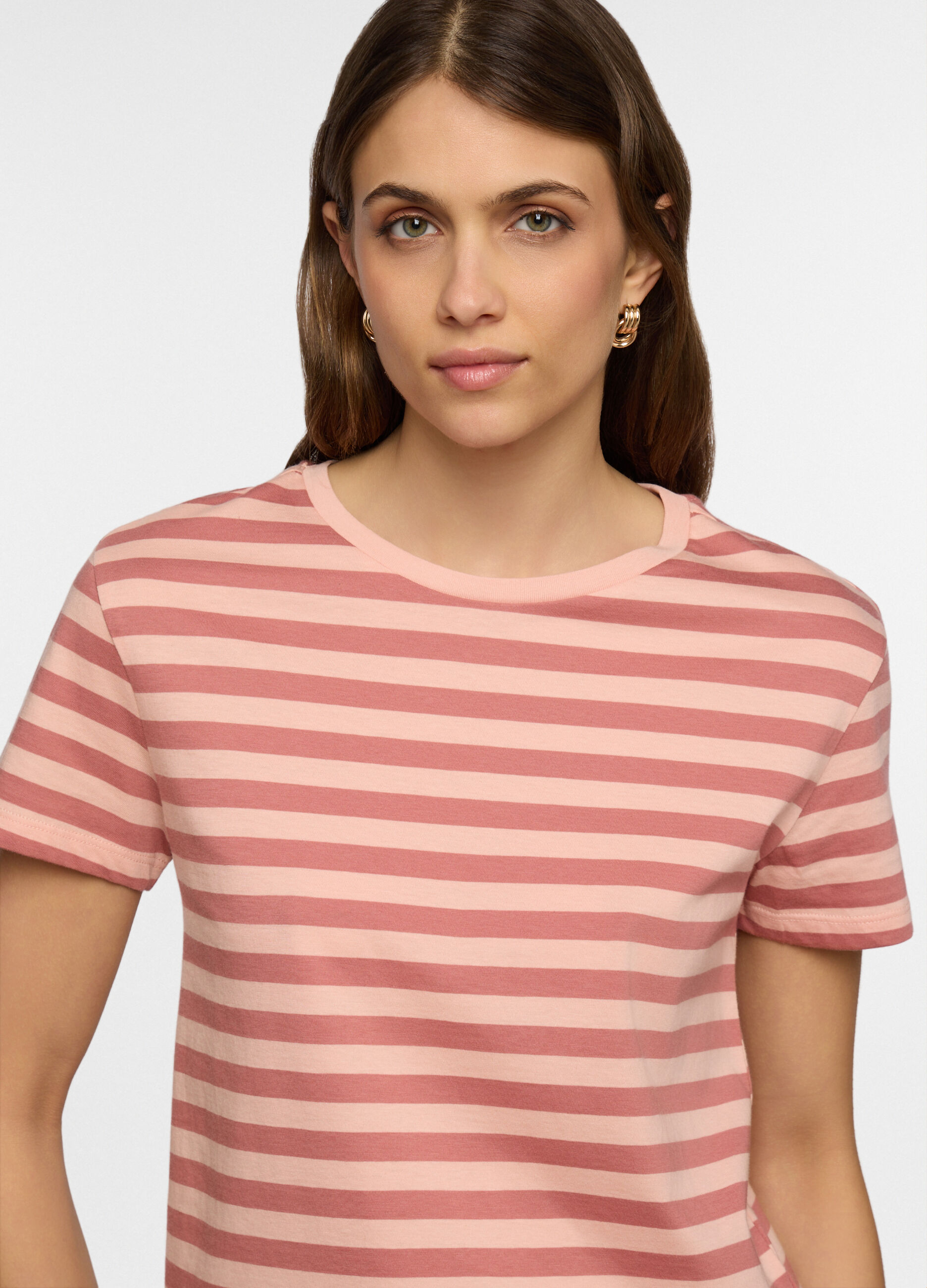 T-shirt girocollo donna_2