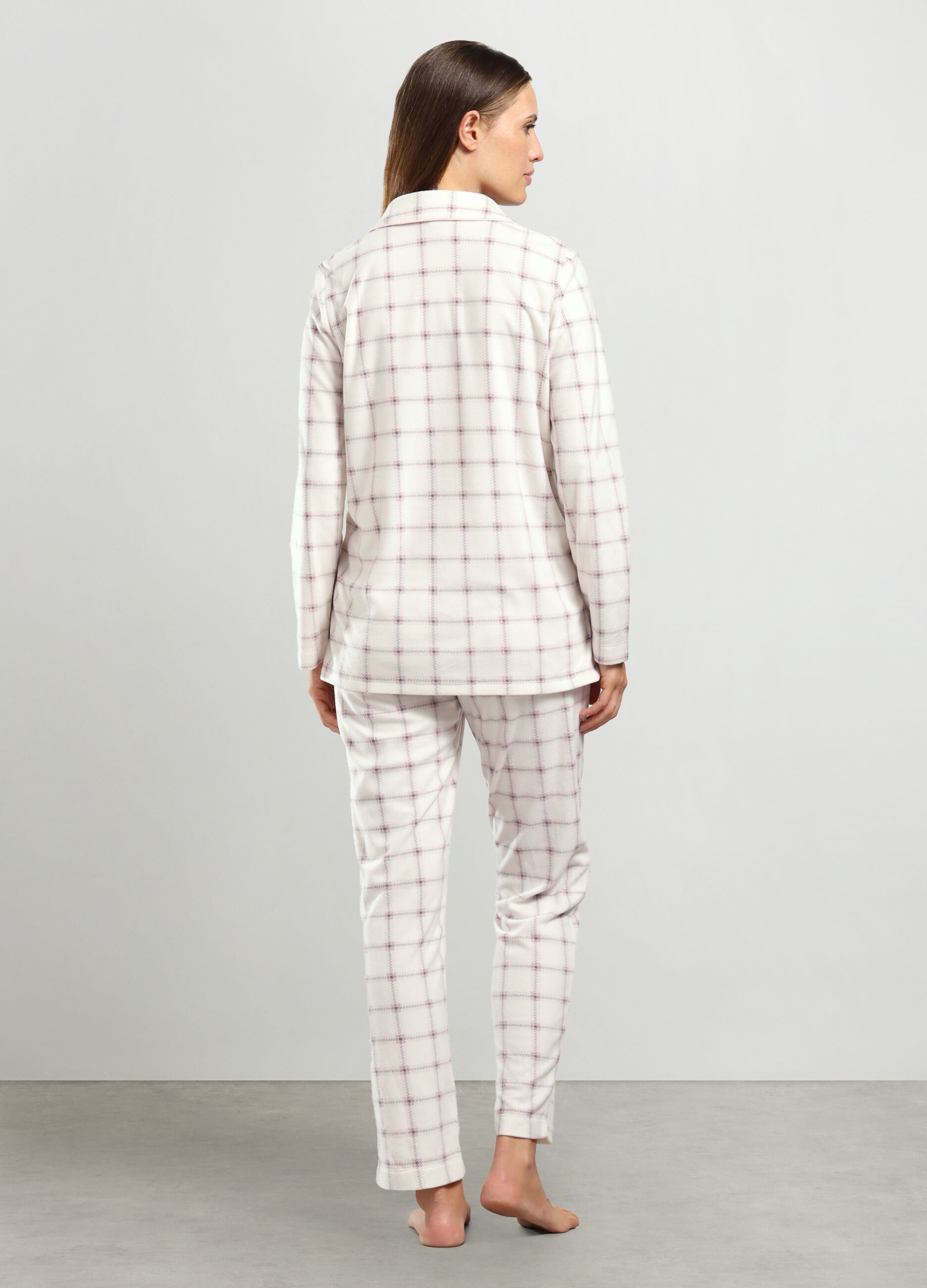 Set pigiama in pile donna_1