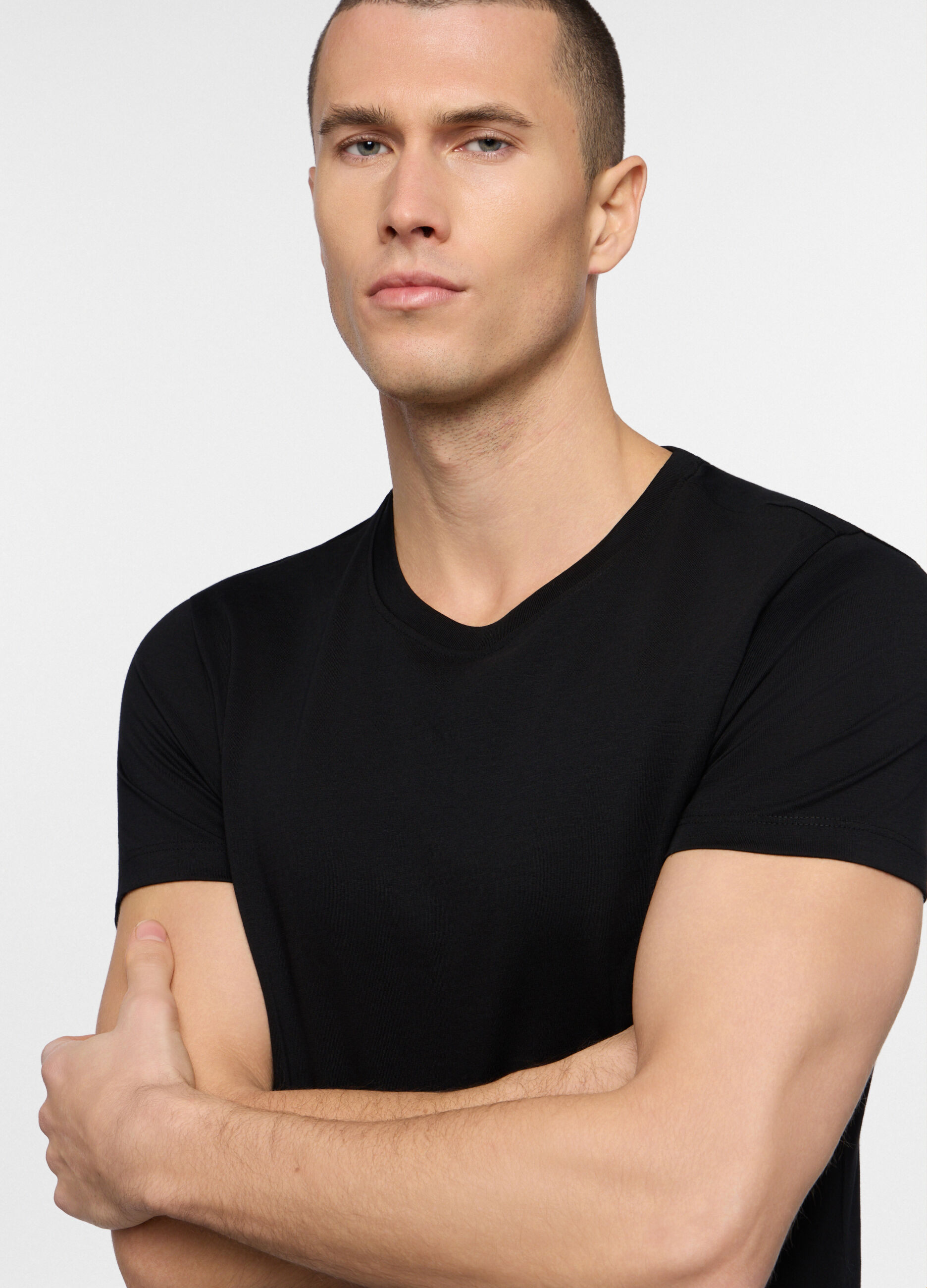 Maglietta intima in cotone uomo_2