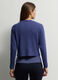Cardigan girocollo in maglia rasata donna_1
