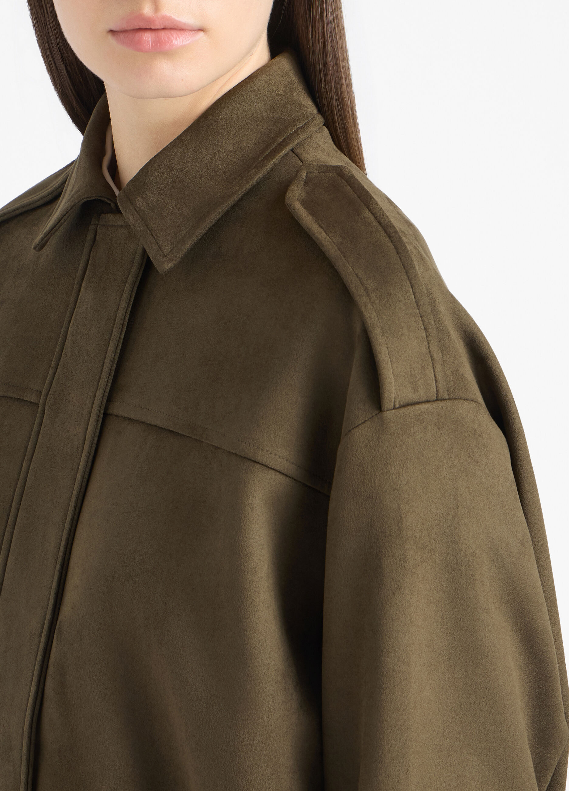 Bomber in eco pelle scamosciata donna_3
