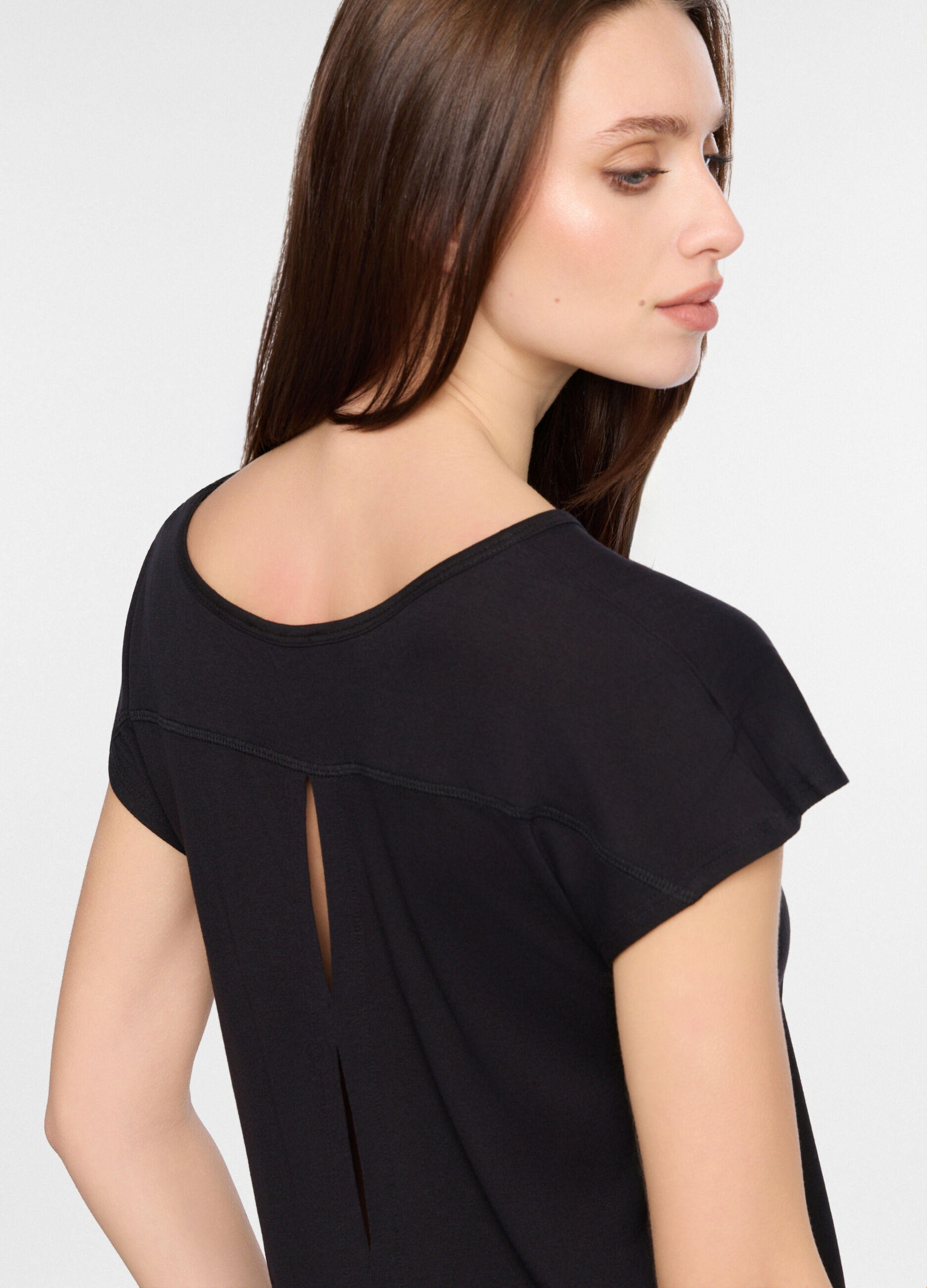 T-shirt girocollo donna_2