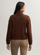 Dolcevita in maglia rasata misto lana donna_1