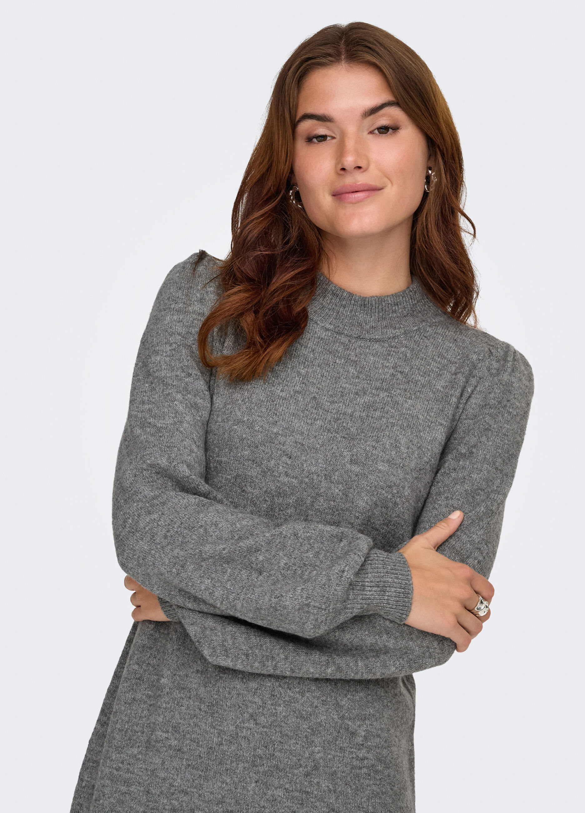 Abito corto tricot donna_3