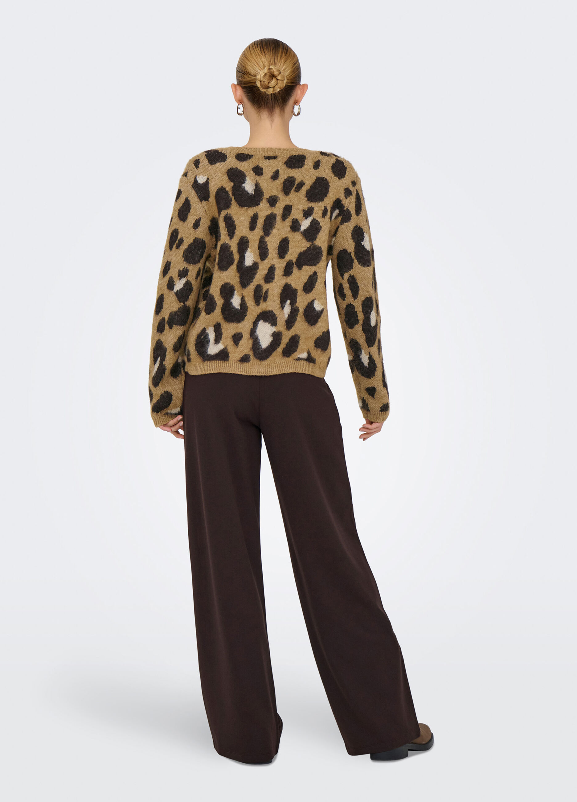 Cardigan animalier donna_1