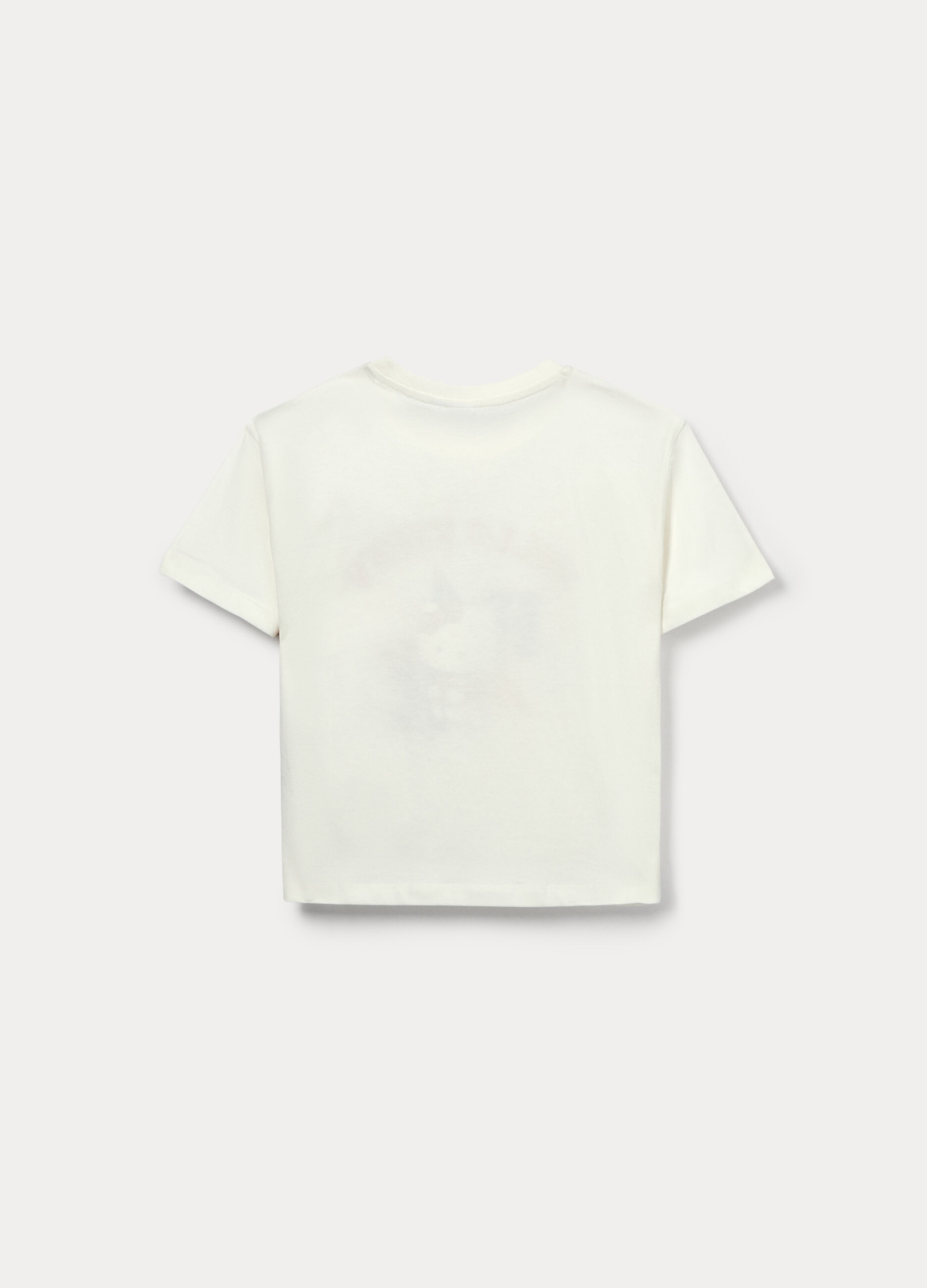 T-shirt Hello Kitty in jersey di cotone stretch bambina_1