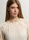 Blusa Fit Regular girocollo in pizzo donna_2