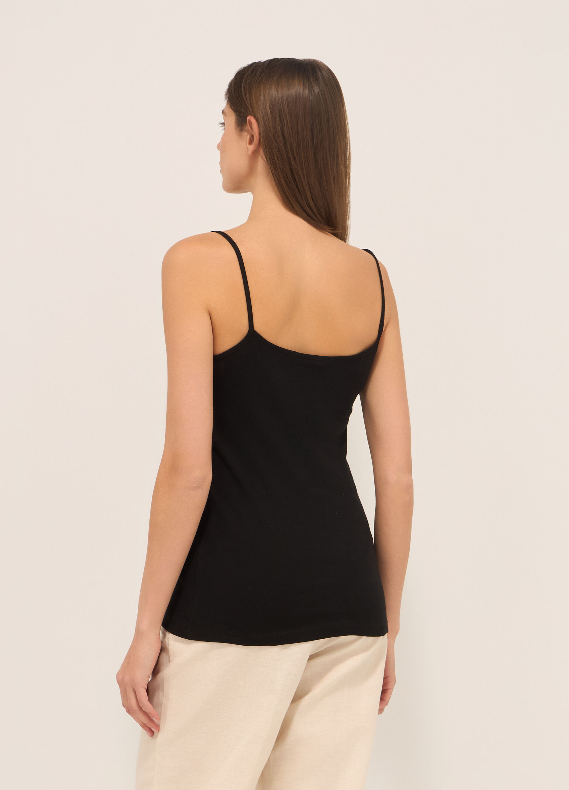 Canotta in puro cotone donna_1