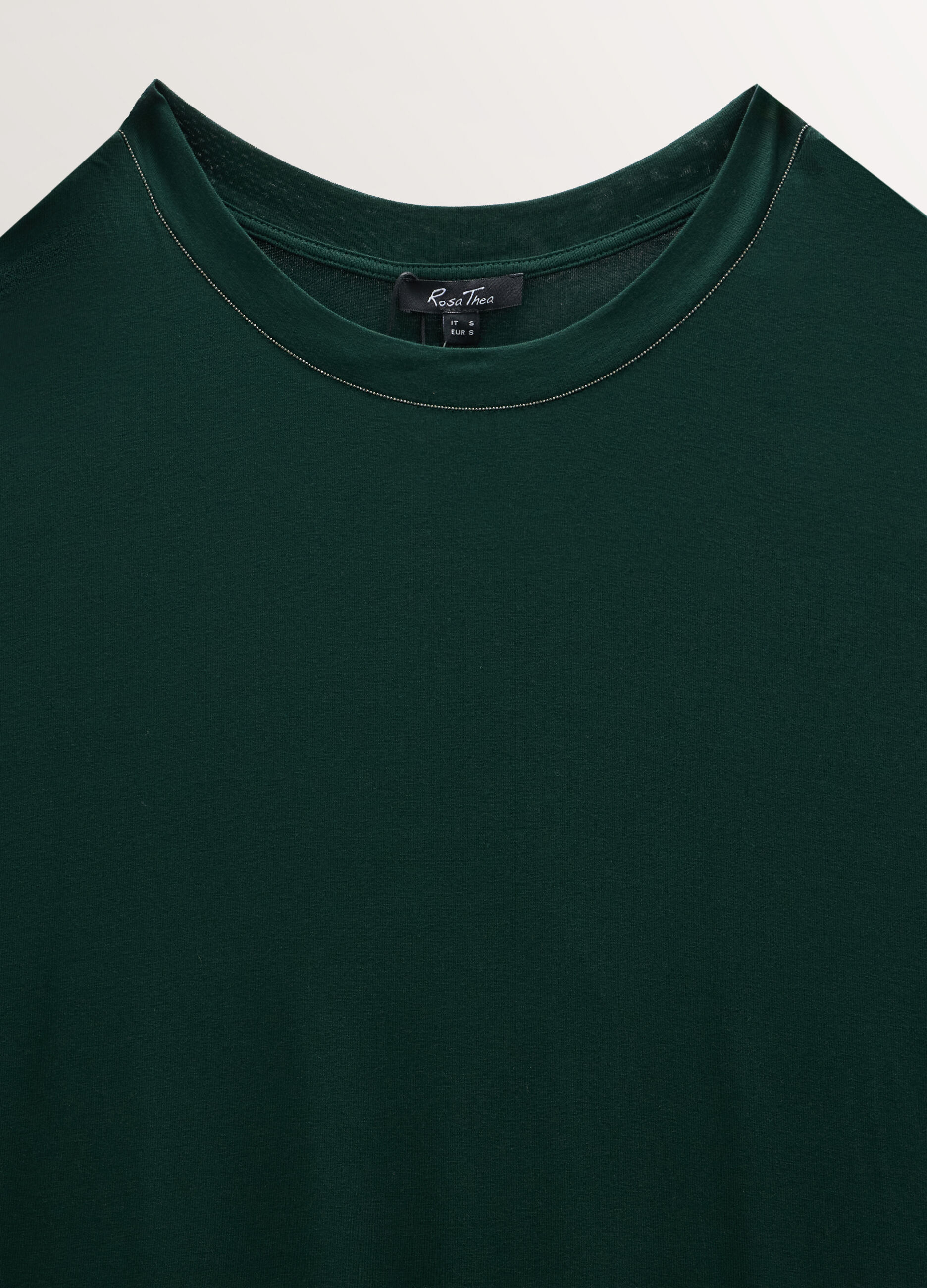 T-shirt girocollo Relaxed Fit in viscosa stretch donna curvy_2