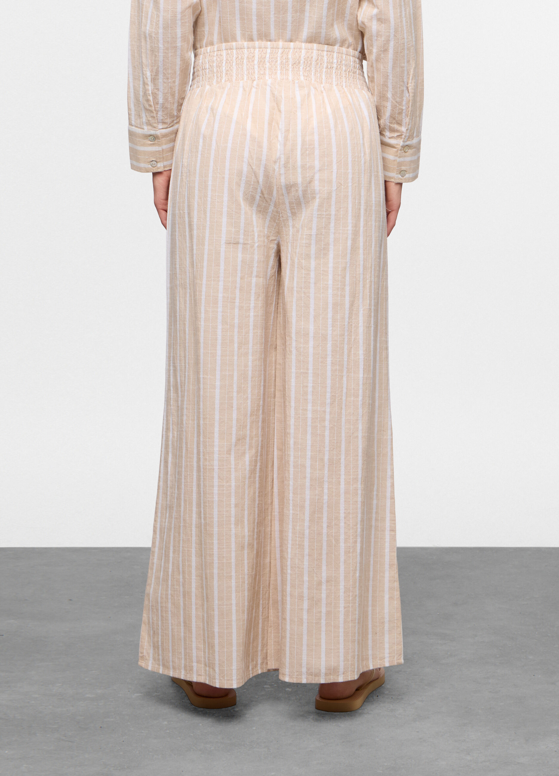 Pantaloni wide leg copricostume donna_1