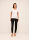 Pantaloni in misto cotone stretch donna_0