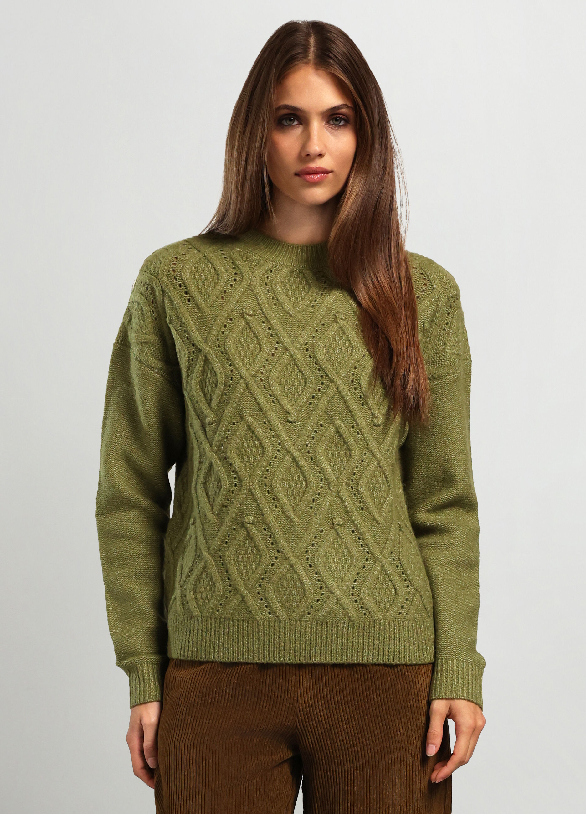 Tricot girocollo donna_0