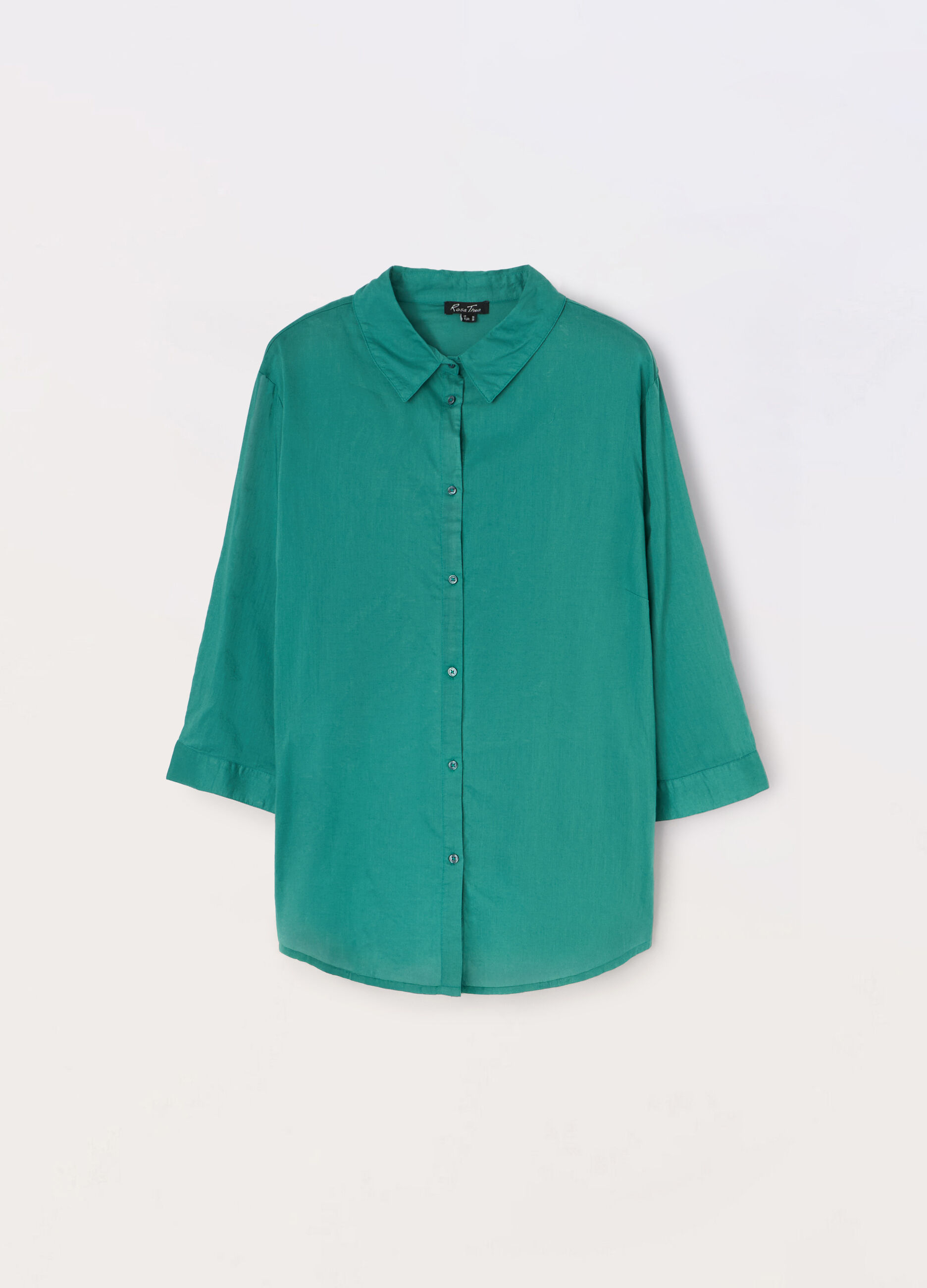 Camicia in puro cotone donna curvy_0