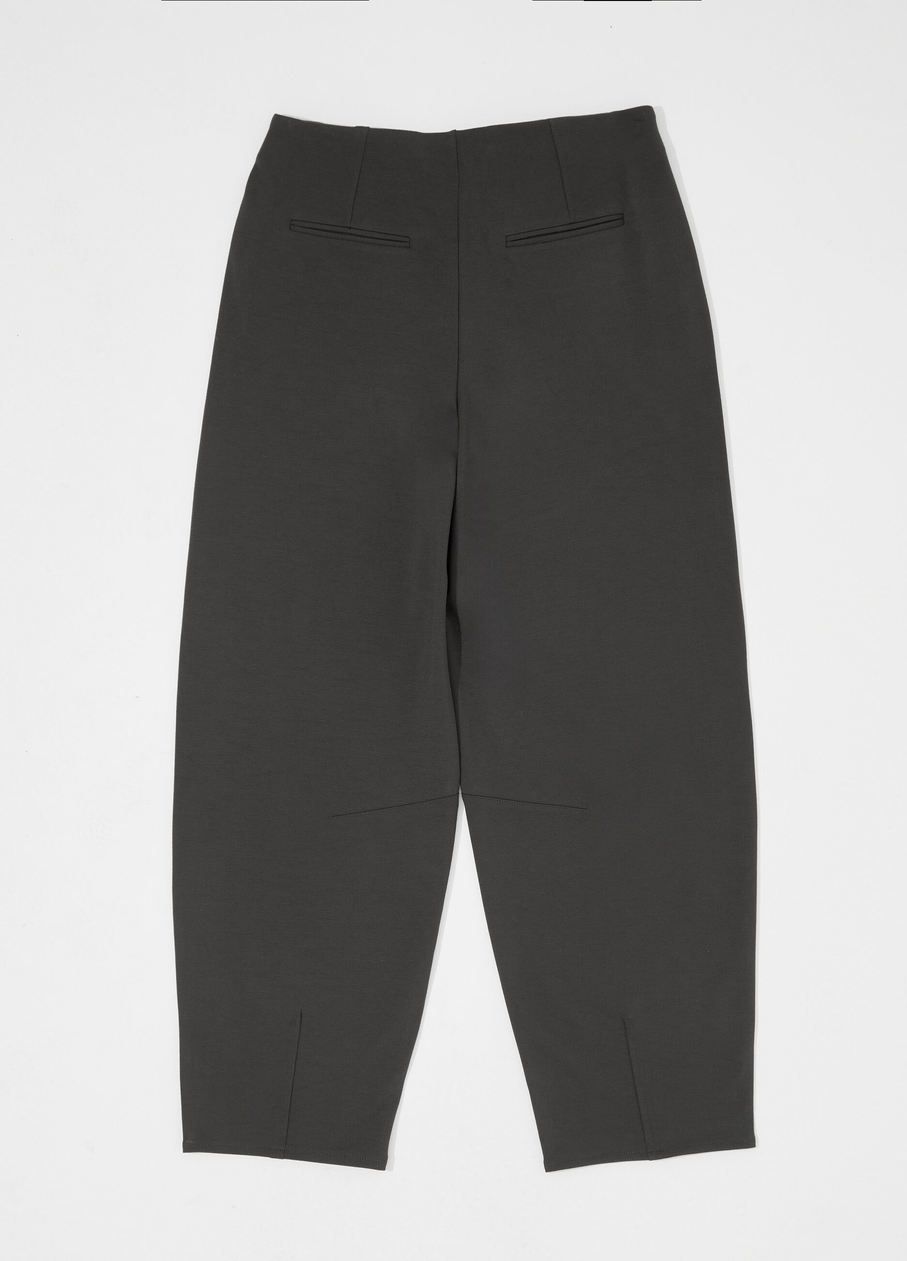 Pantalone balloon in punto milano donna_5